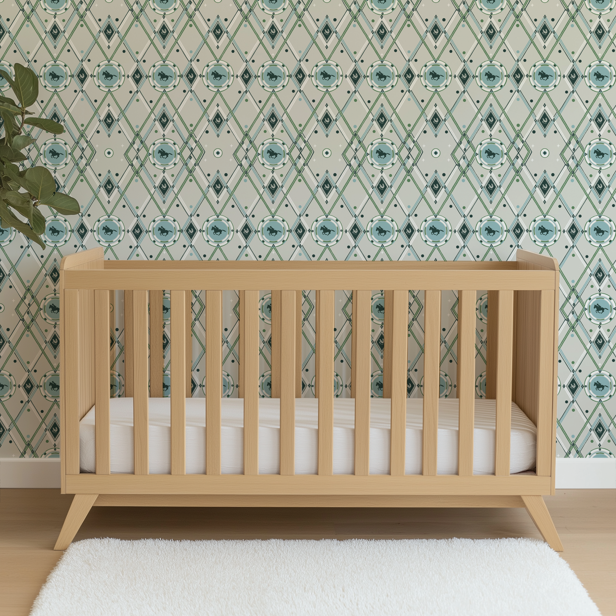wallpaper crib mockup