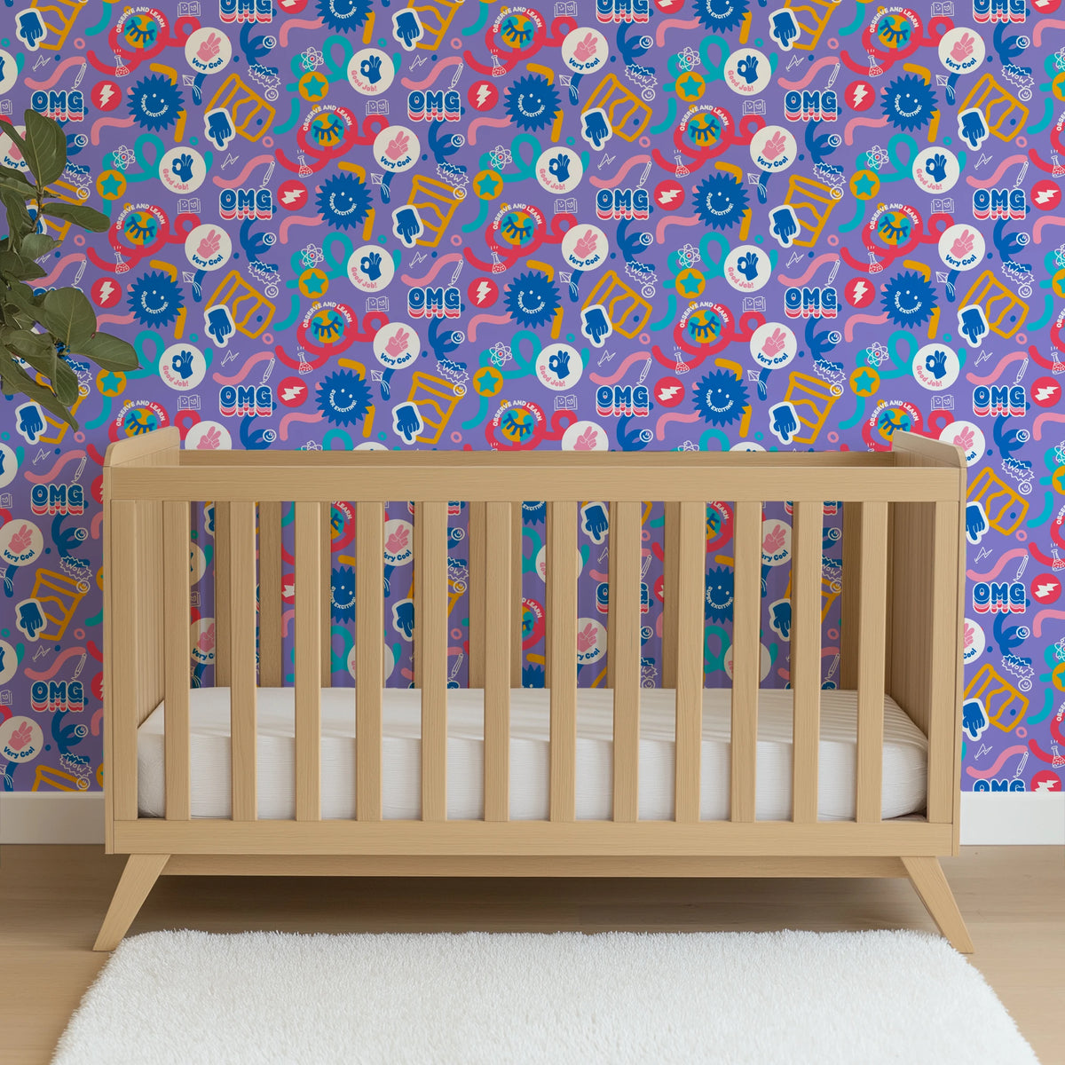 Hasbro Play-Doh Observe and Learn on Purple Wallpaper
