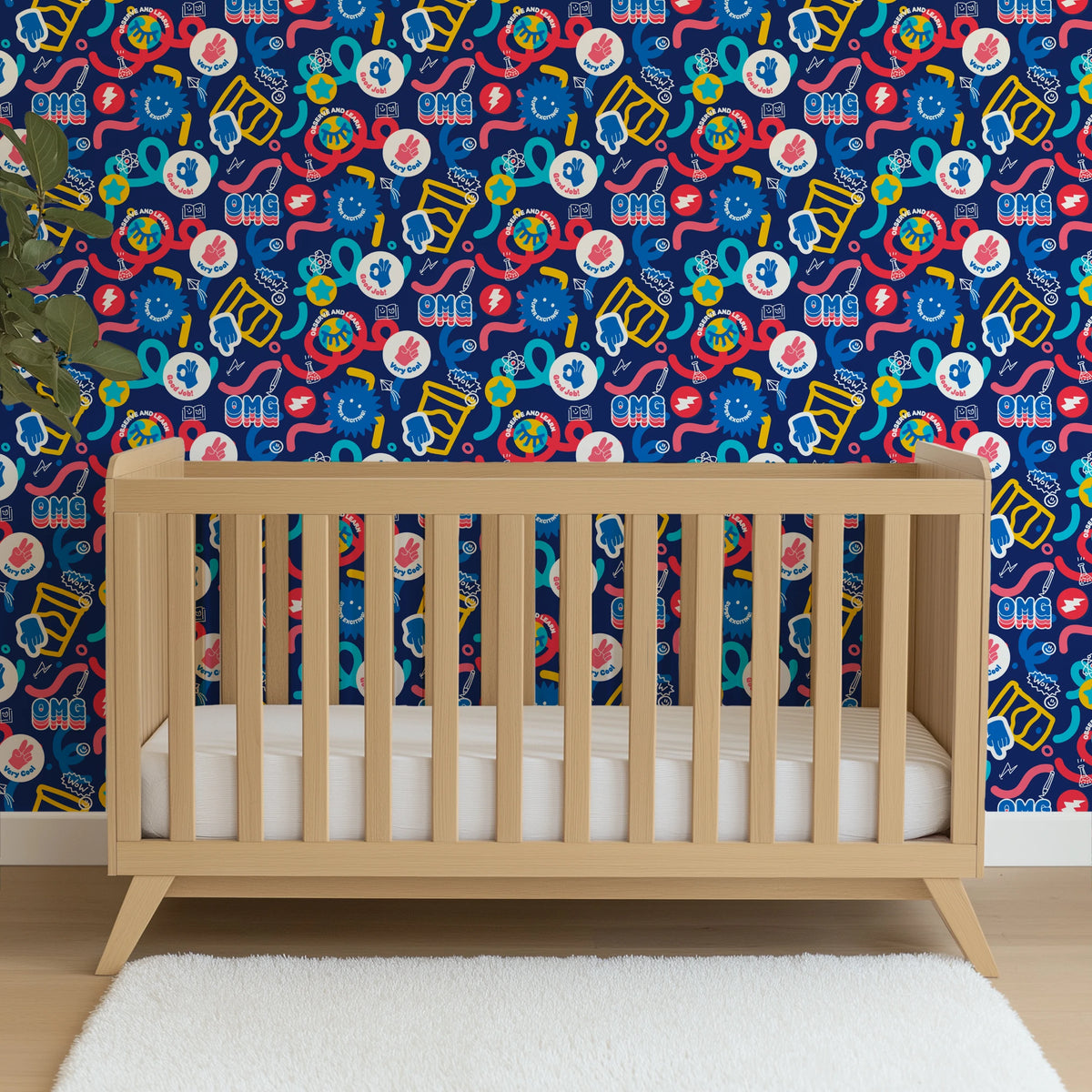 Hasbro Play-Doh Observe and Learn on Navy Wallpaper