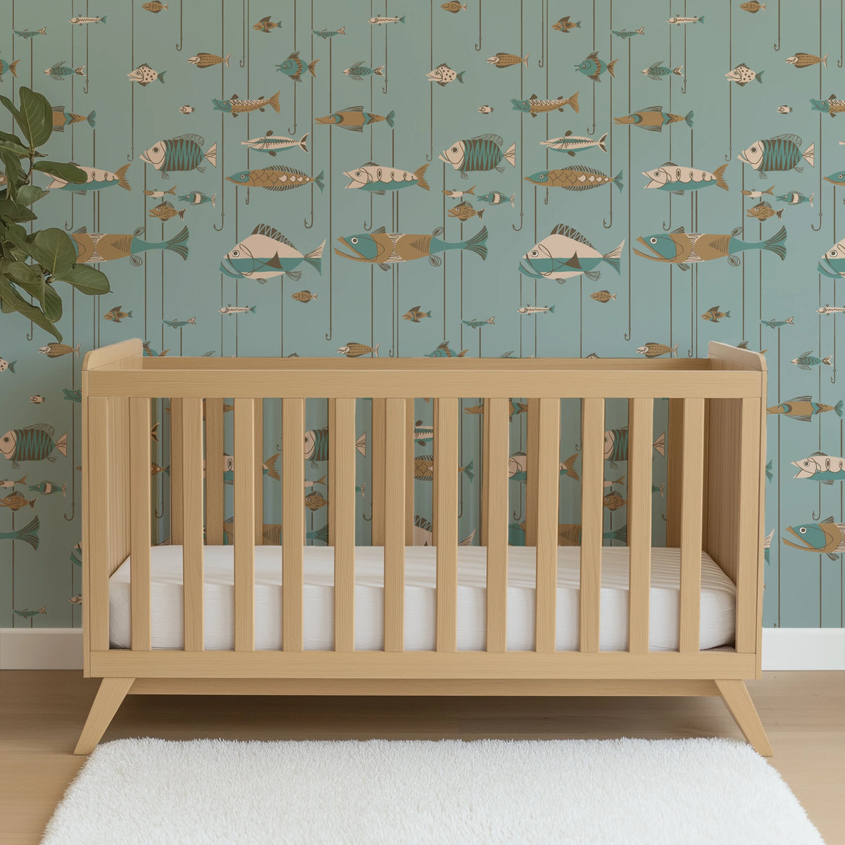 Brooks on Mineral Wallpaper