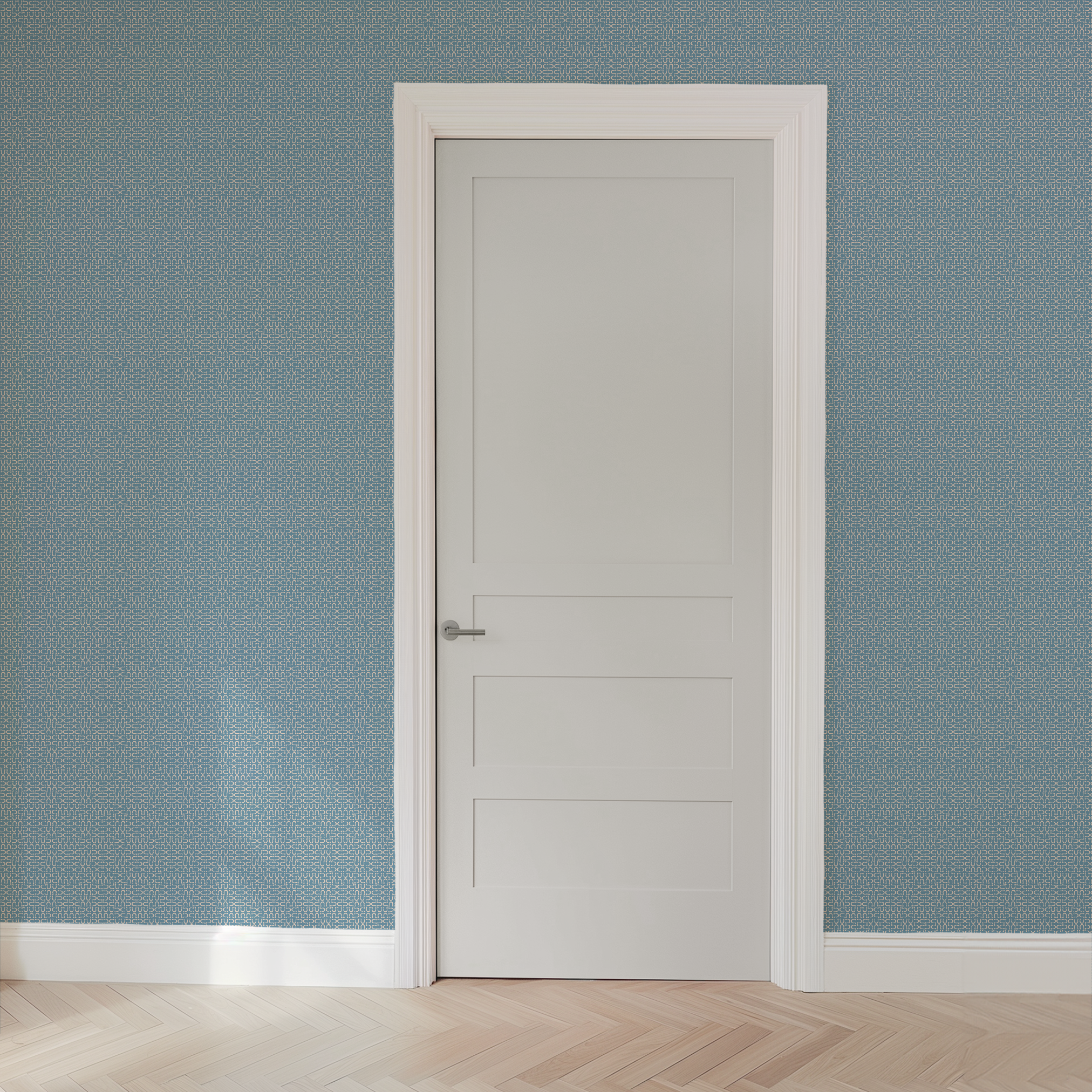 wallpaper door mockup