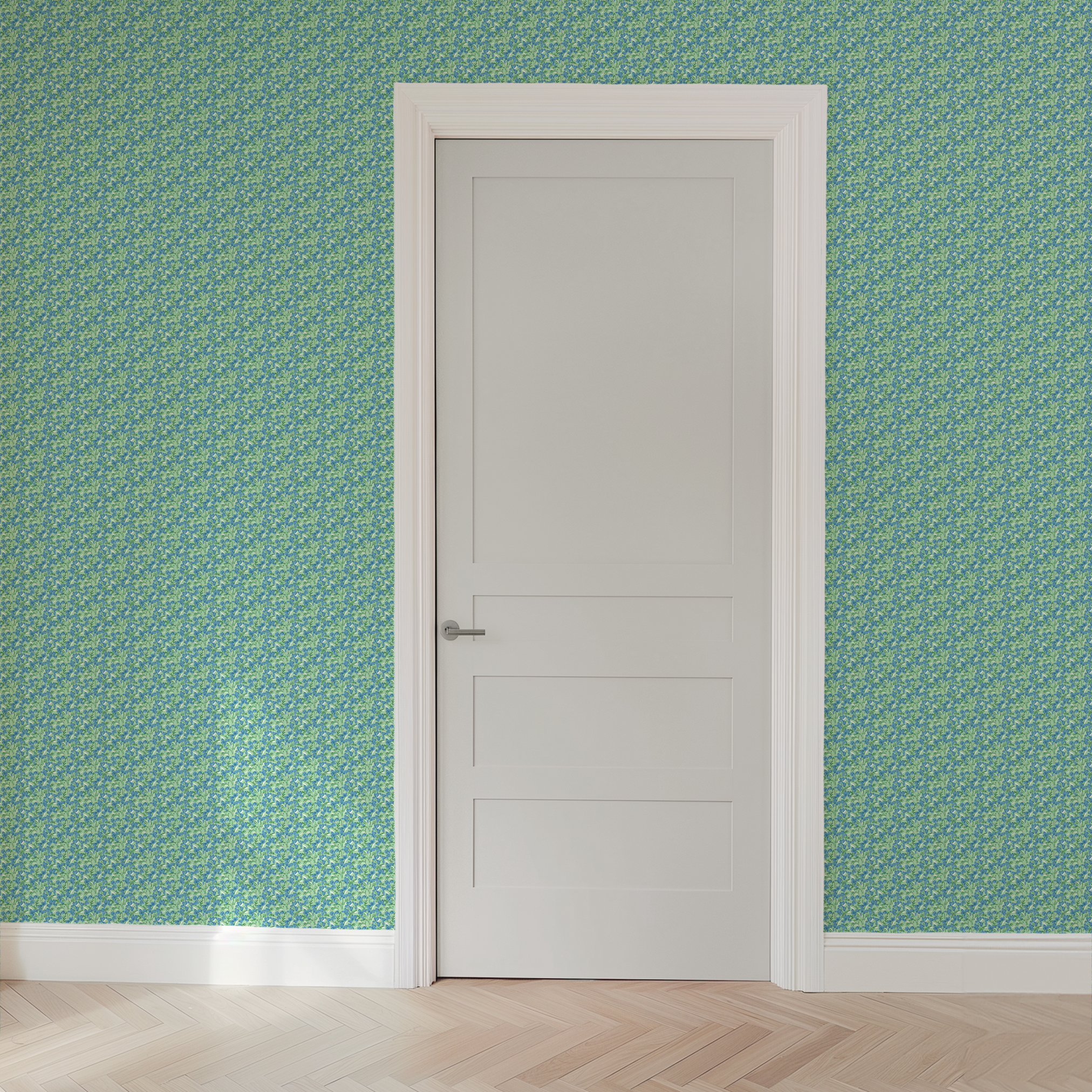 wallpaper door mockup