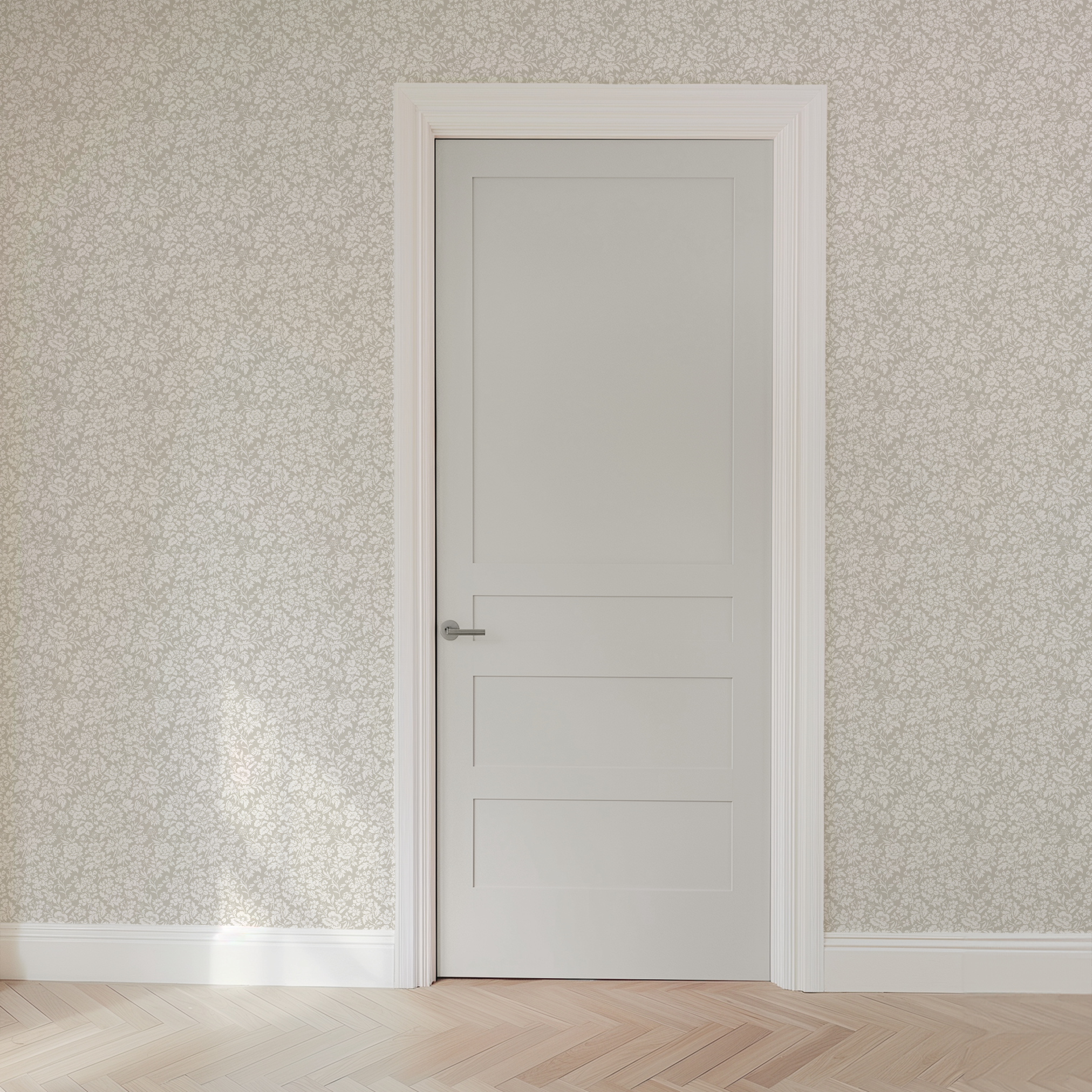 wallpaper door mockup