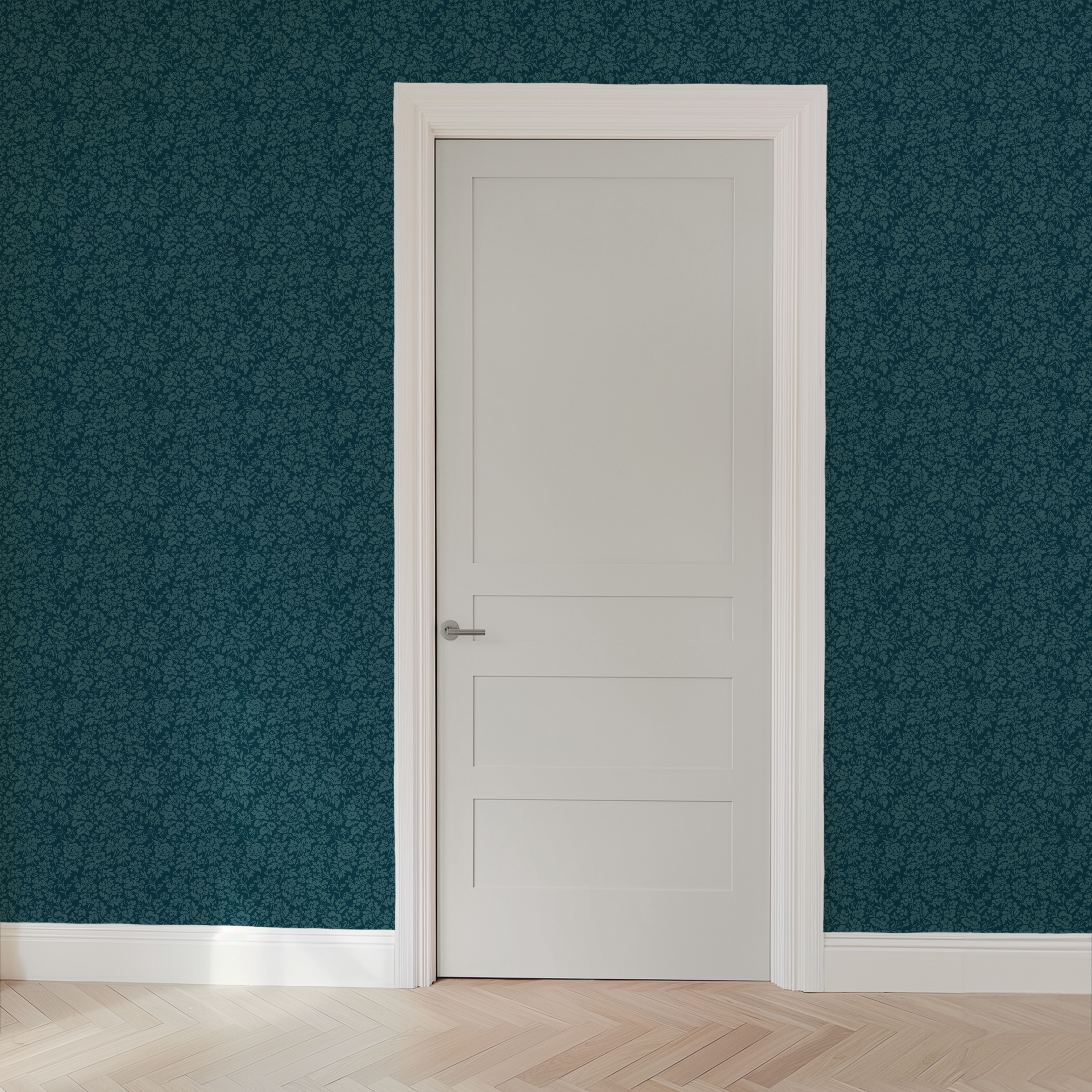 wallpaper door mockup