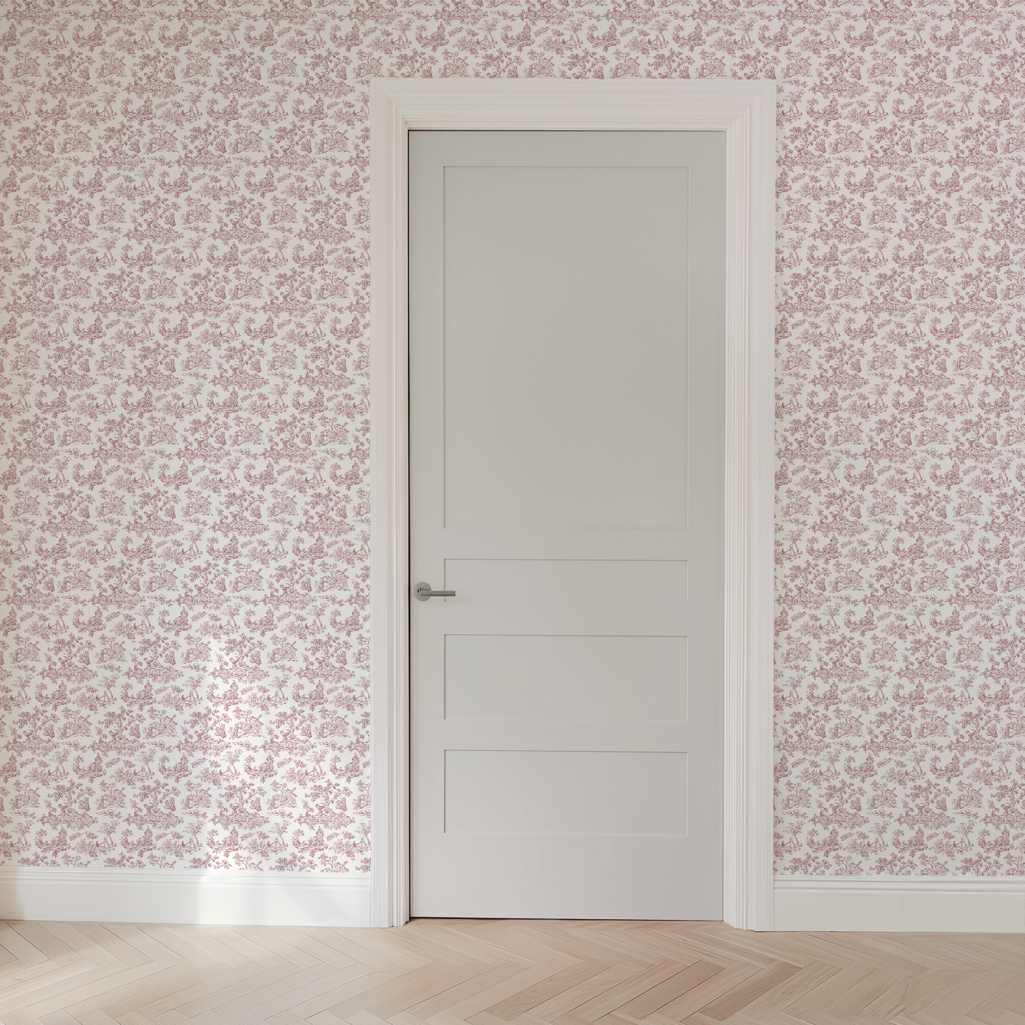 wallpaper door mockup