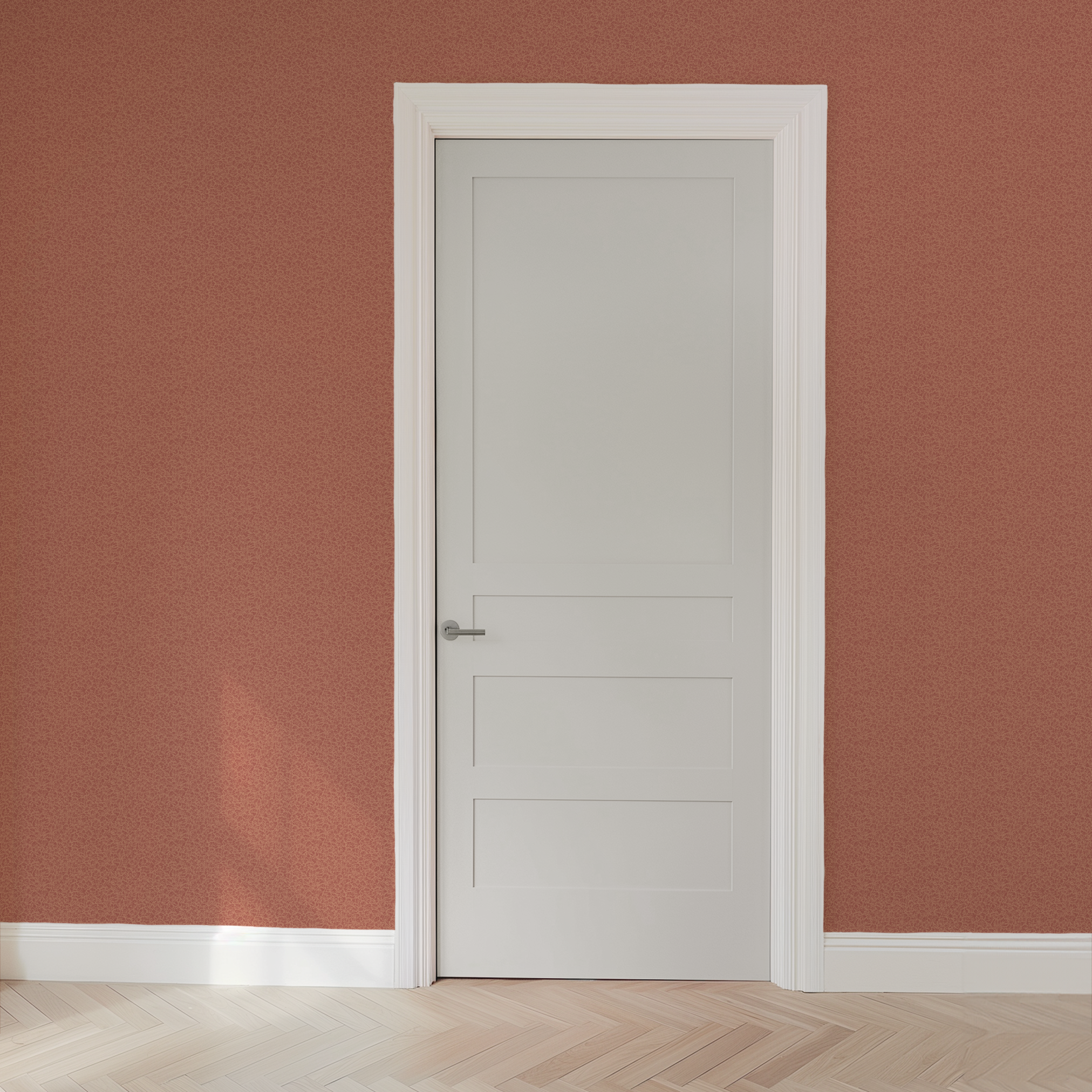wallpaper door mockup