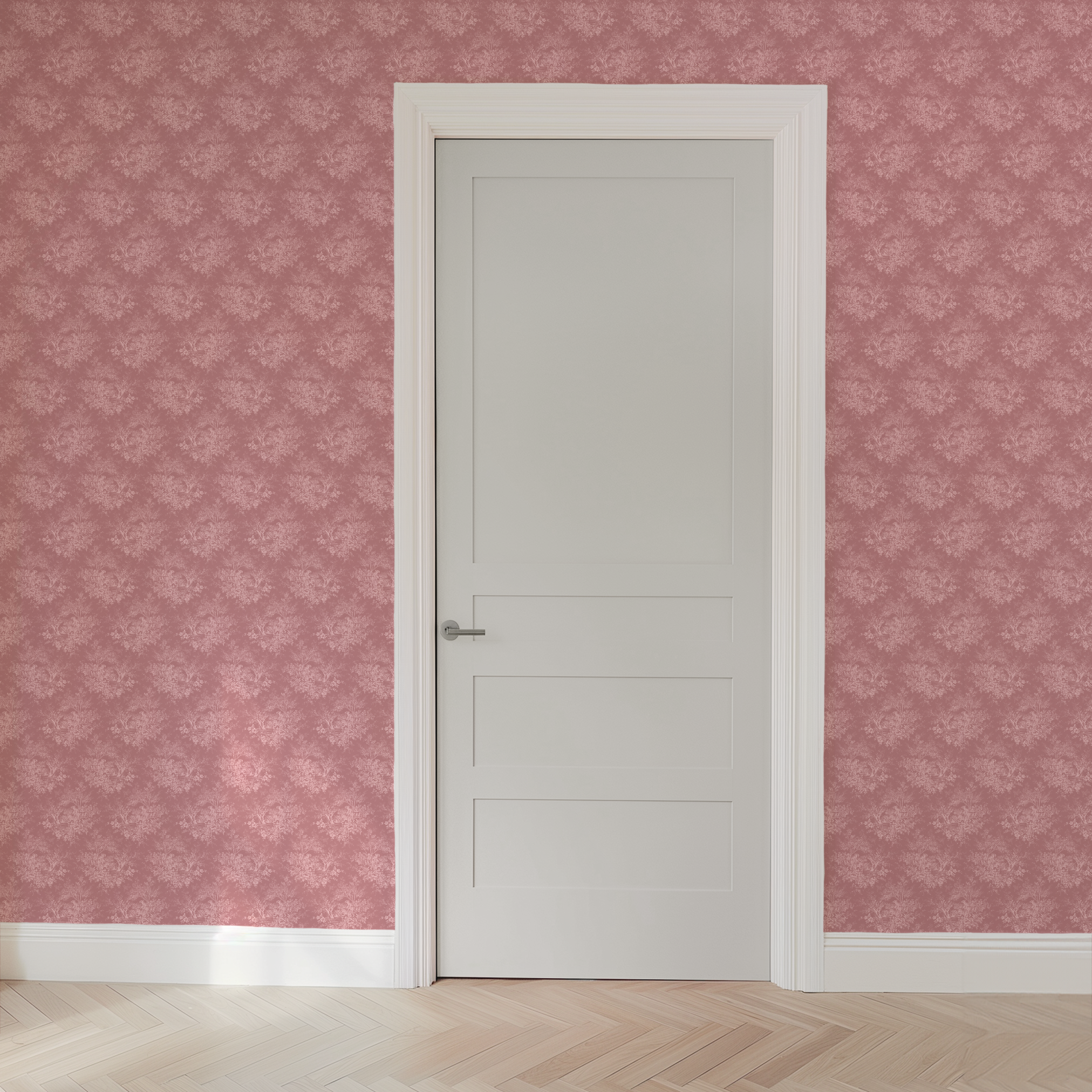 wallpaper door mockup