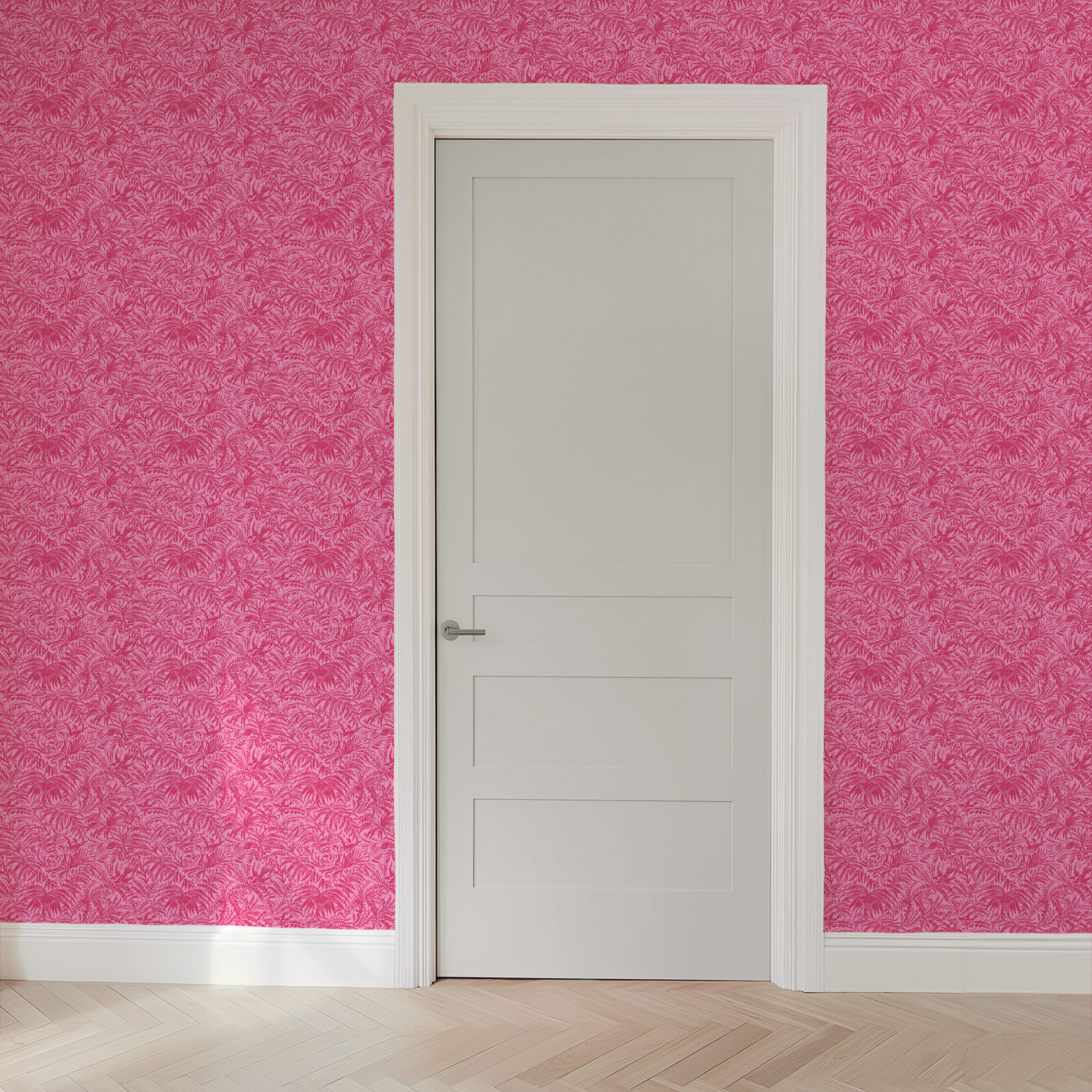 wallpaper door mockup