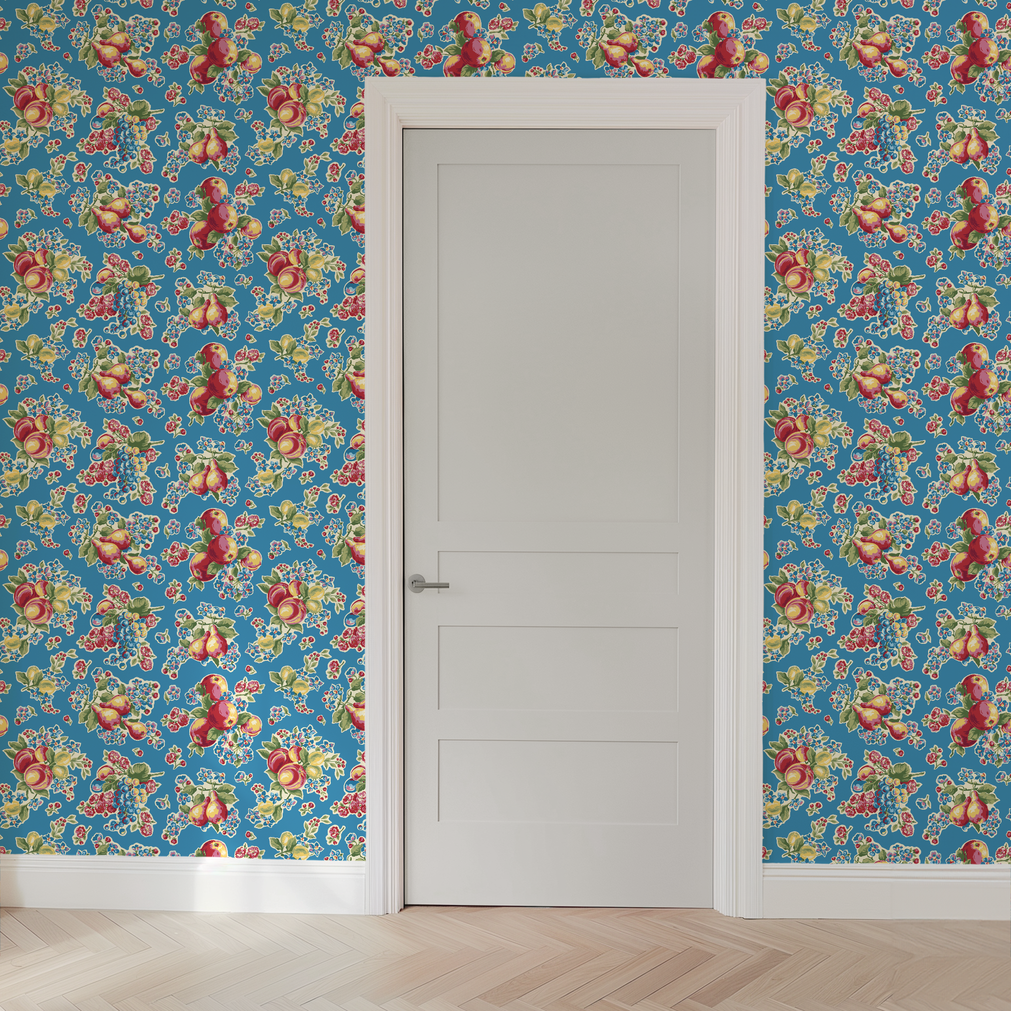 wallpaper door mockup