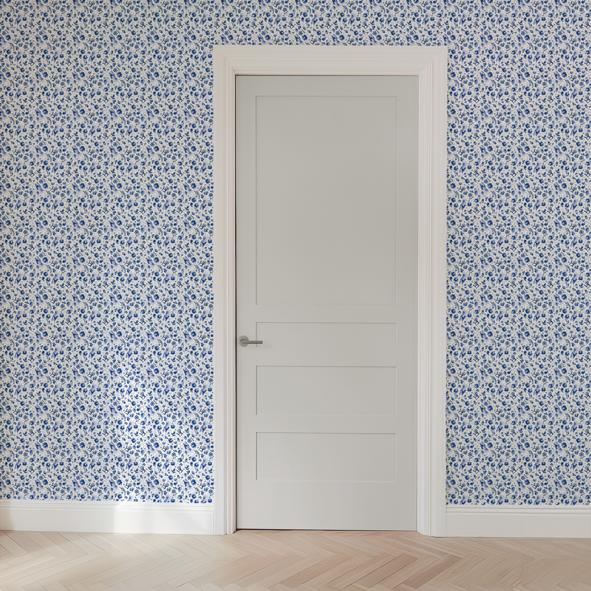 wallpaper door mockup
