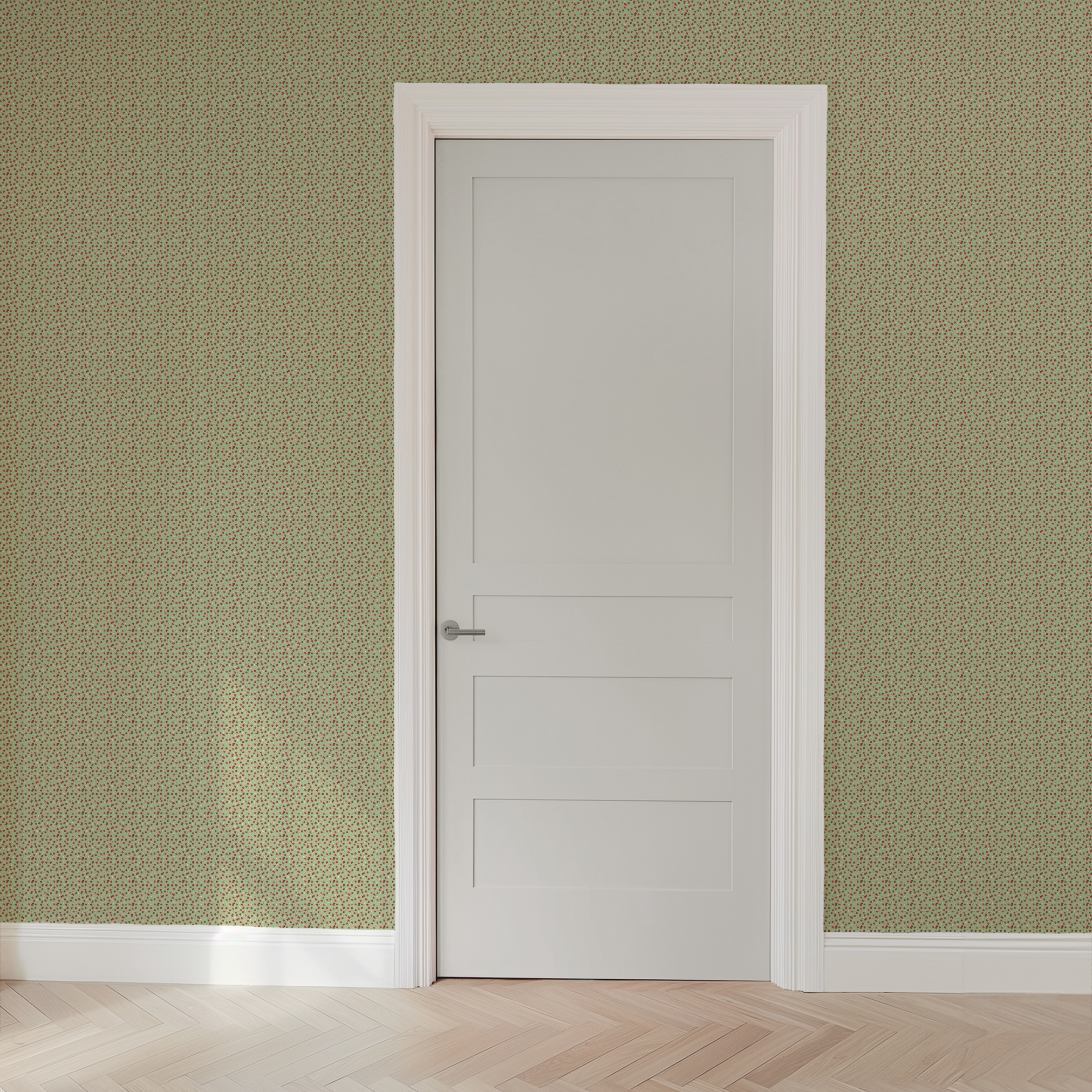 wallpaper door mockup