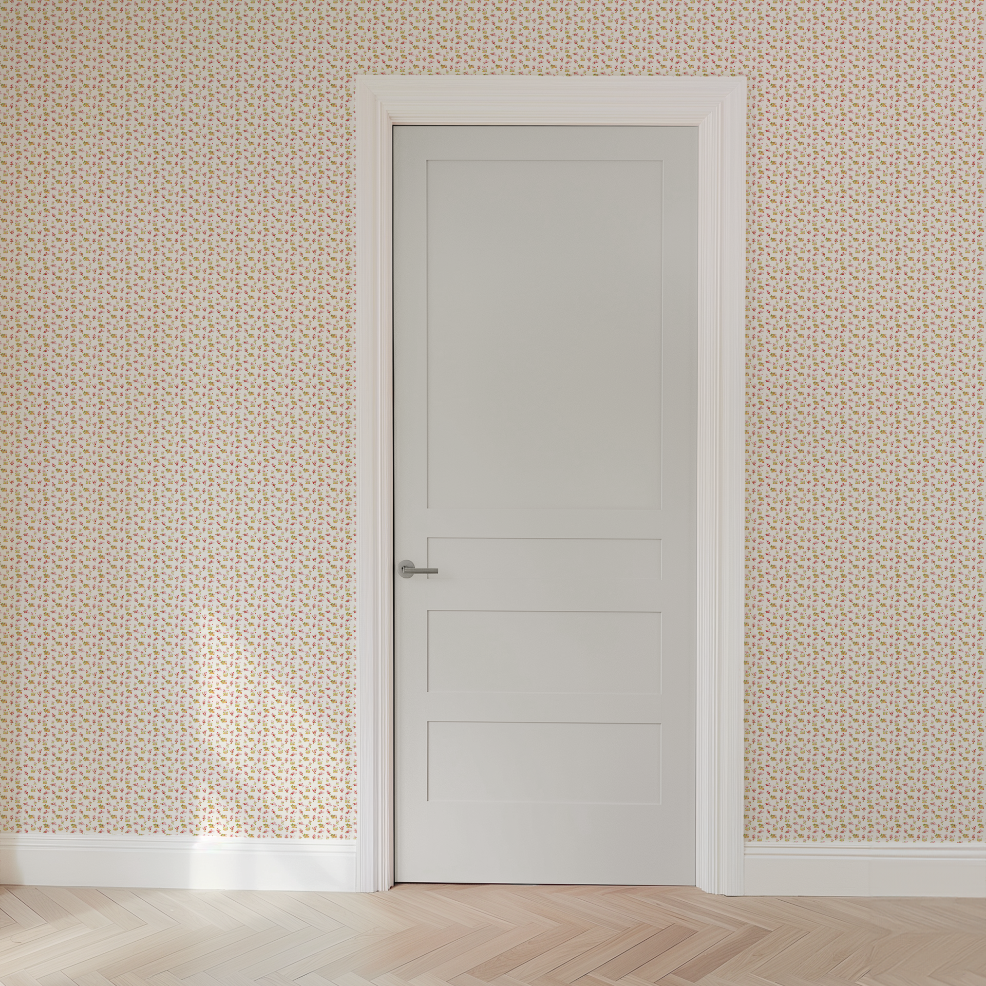 wallpaper door mockup