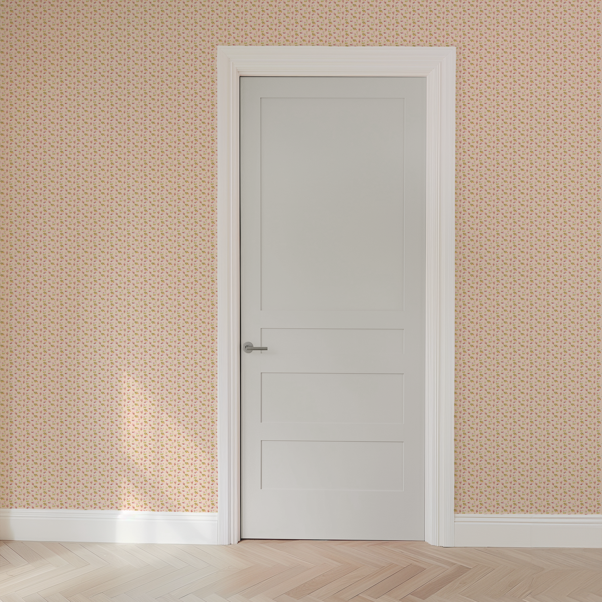 wallpaper door mockup