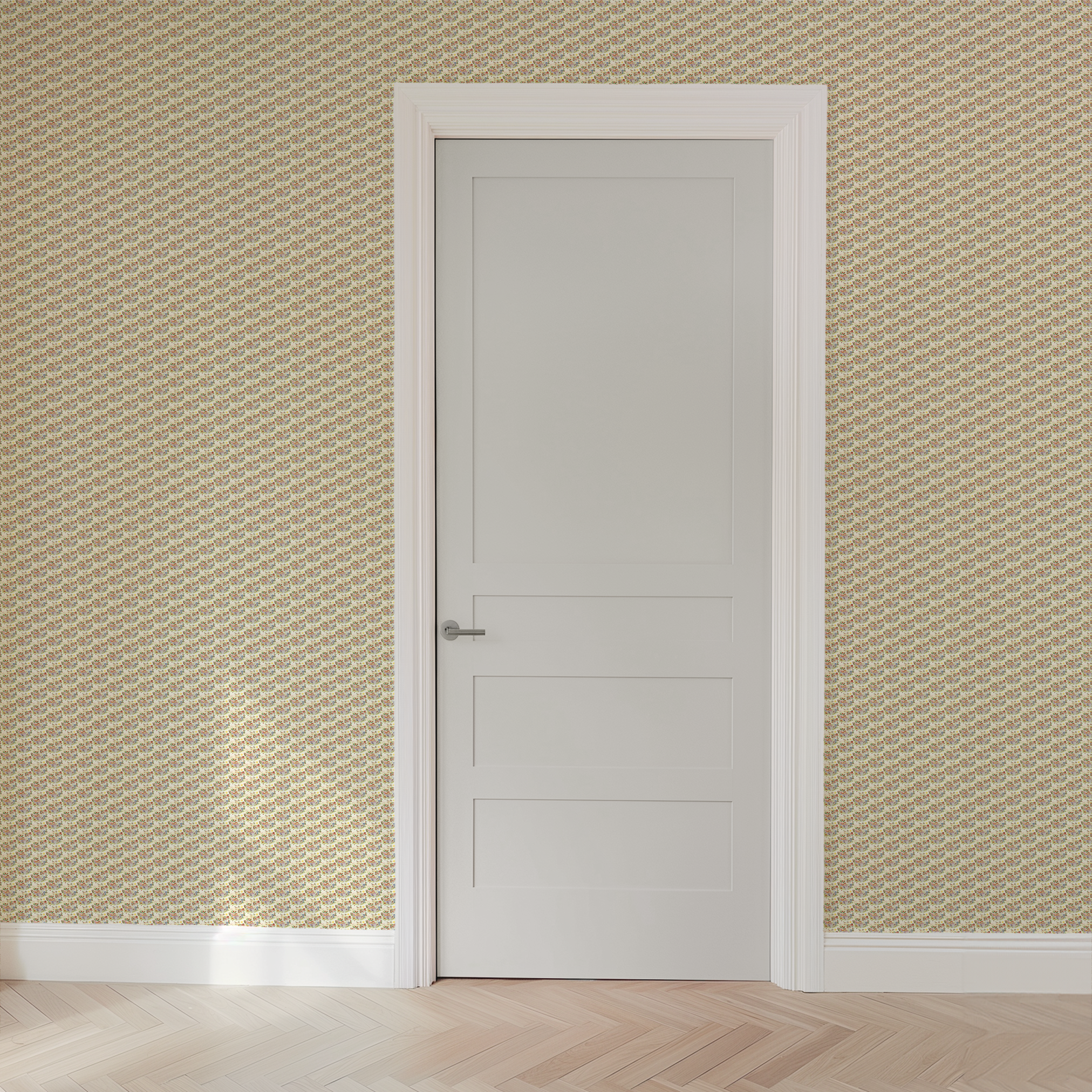 wallpaper door mockup