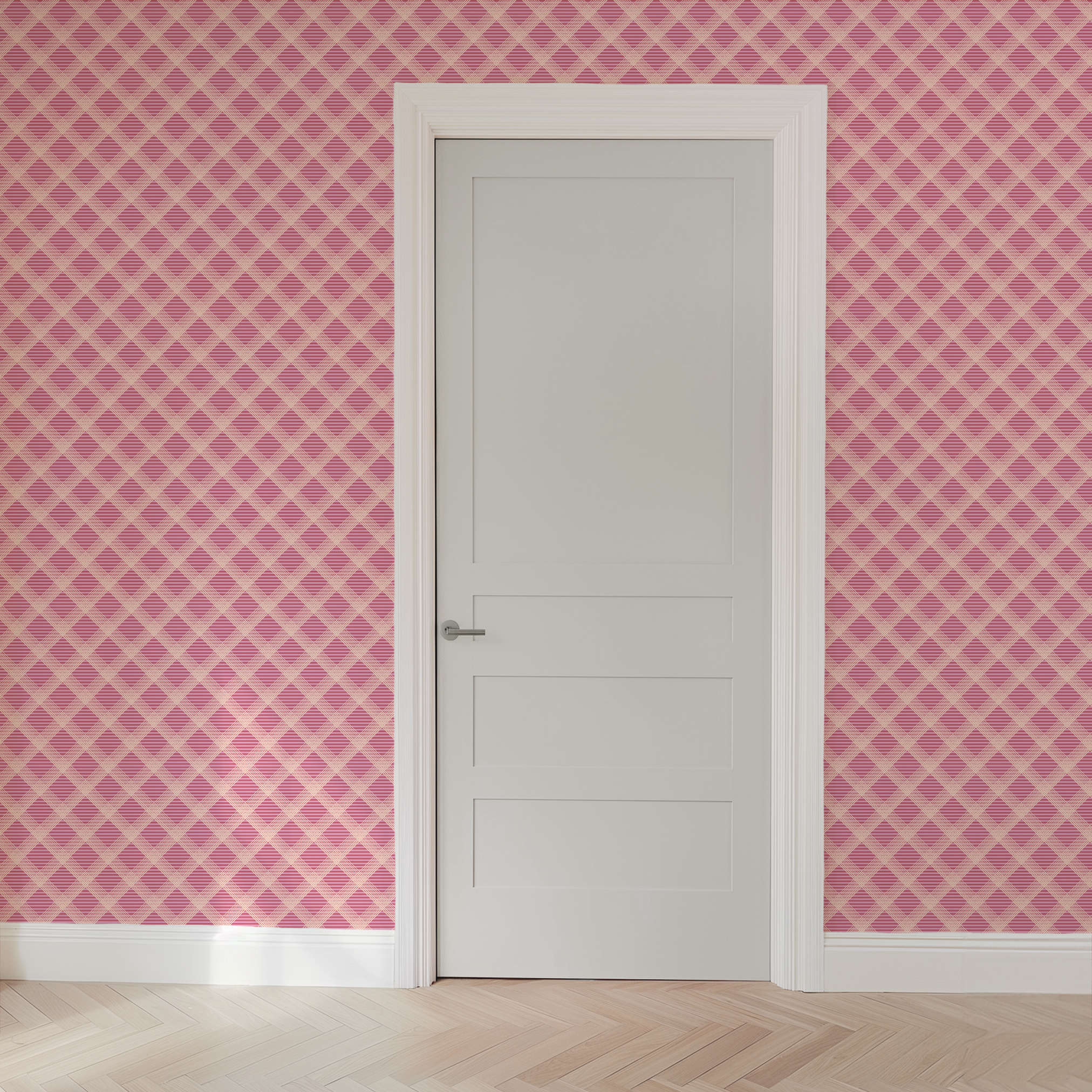 wallpaper door mockup