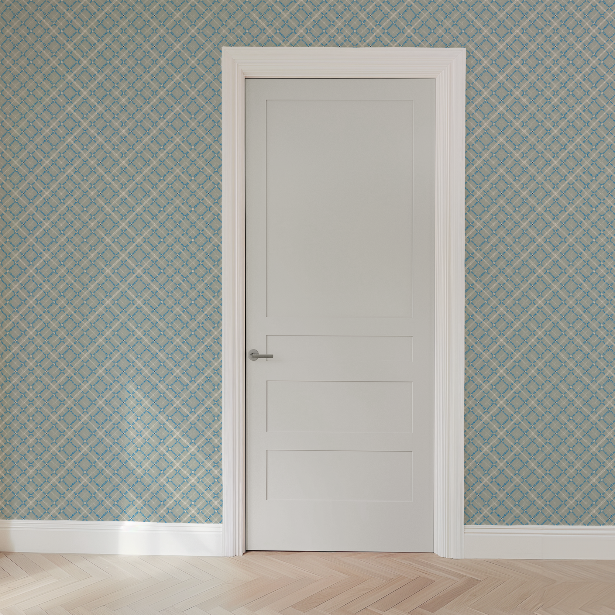 wallpaper door mockup