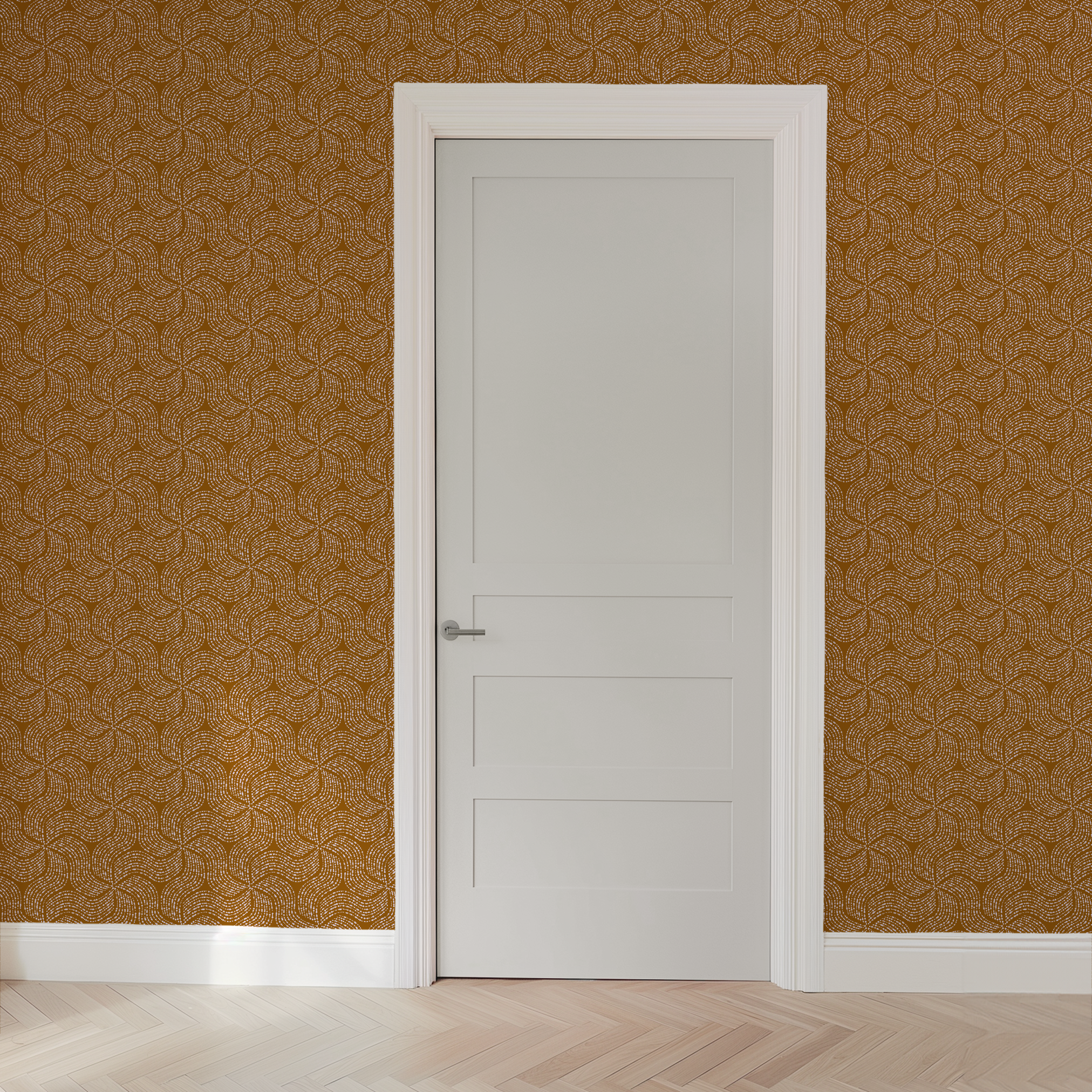 wallpaper door mockup