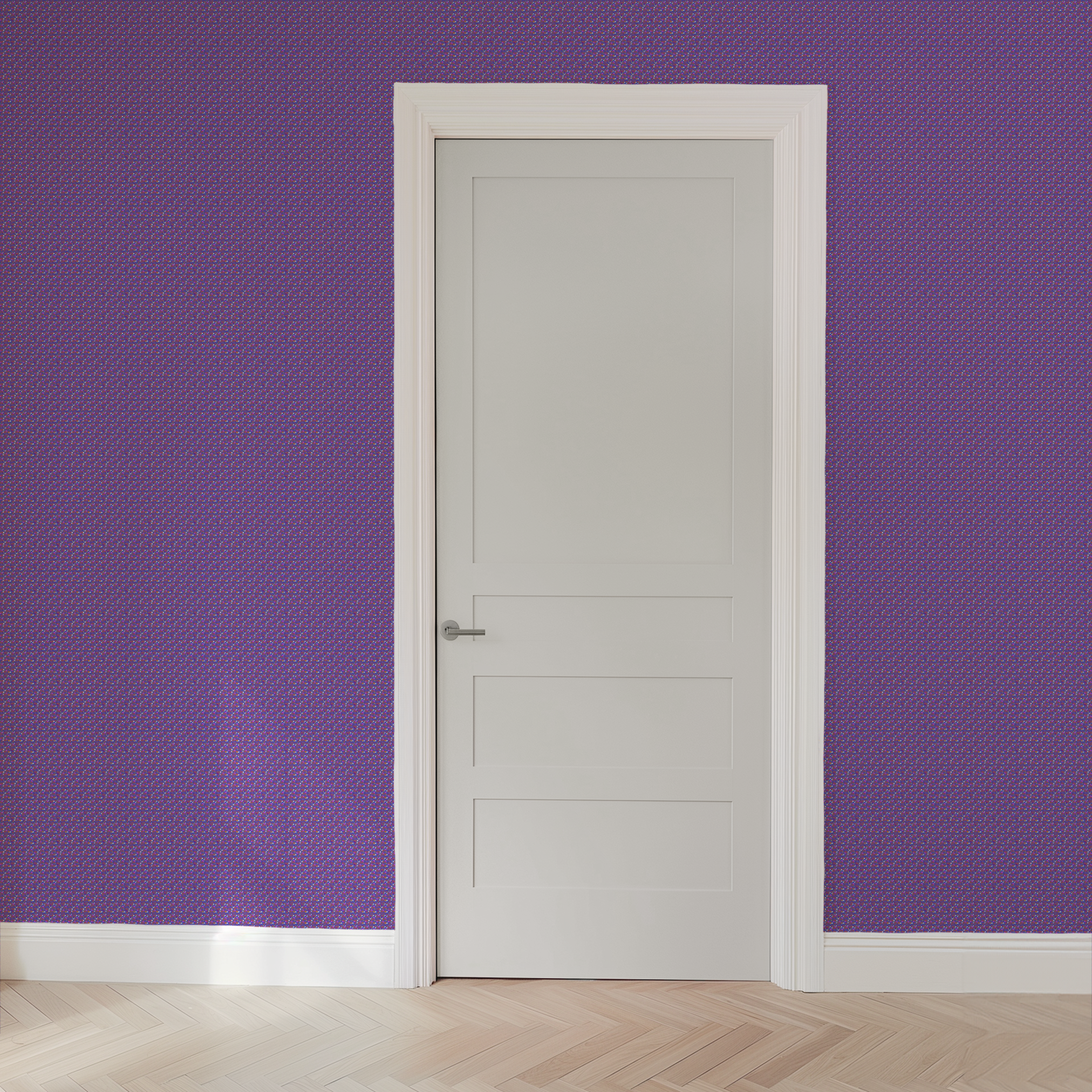 wallpaper door mockup