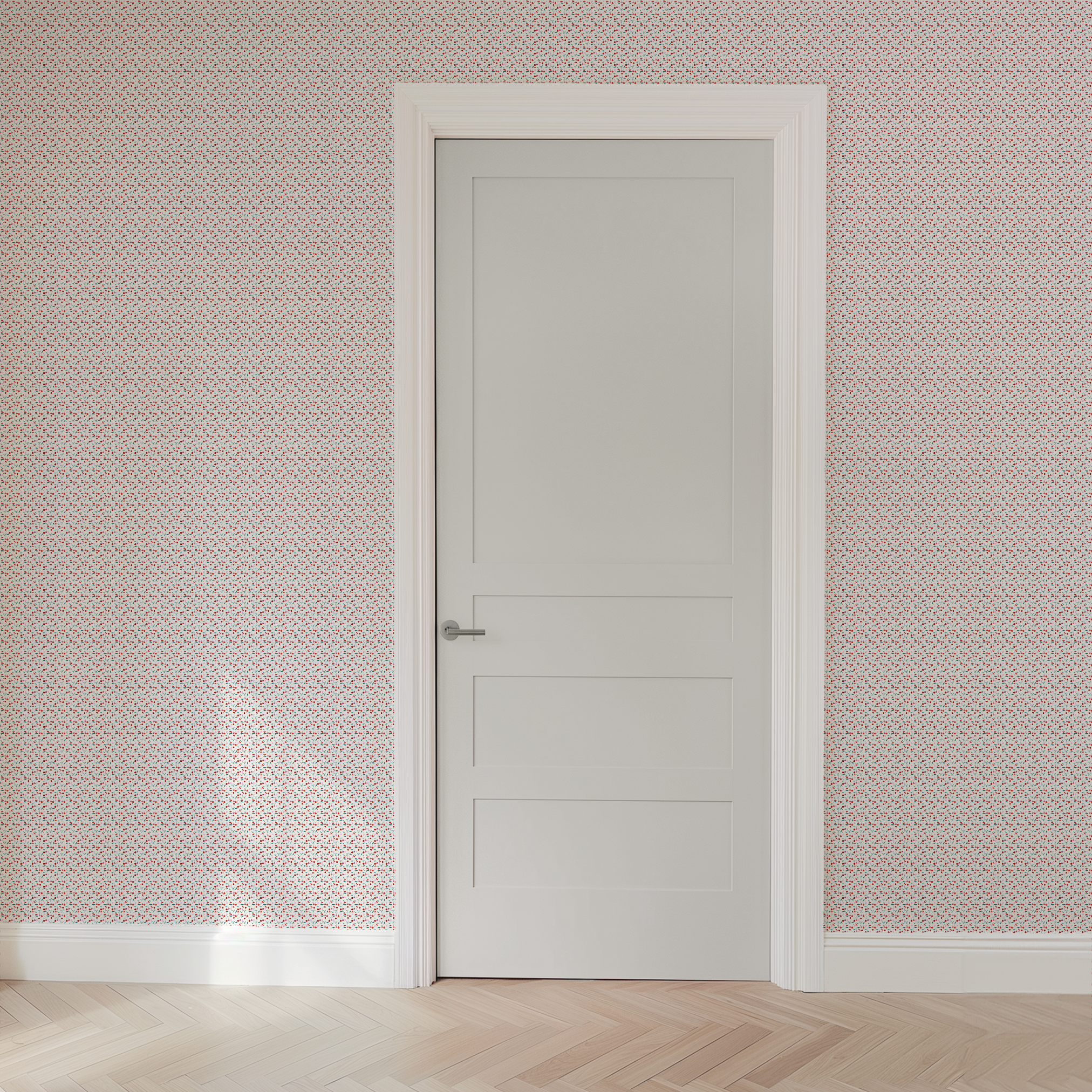 wallpaper door mockup