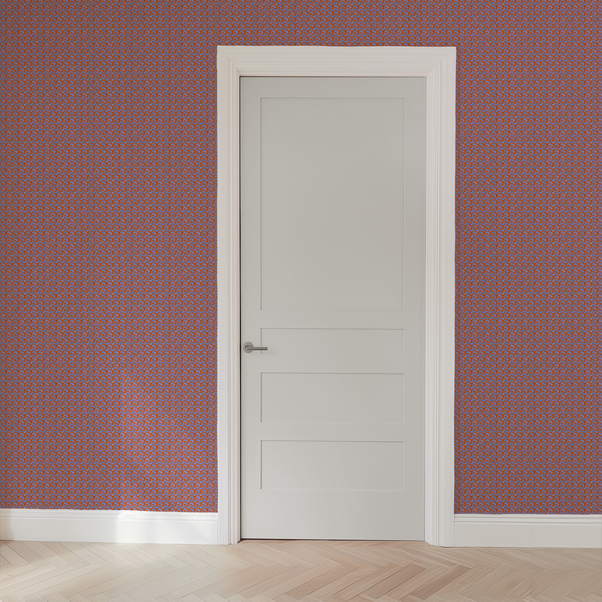 wallpaper door mockup