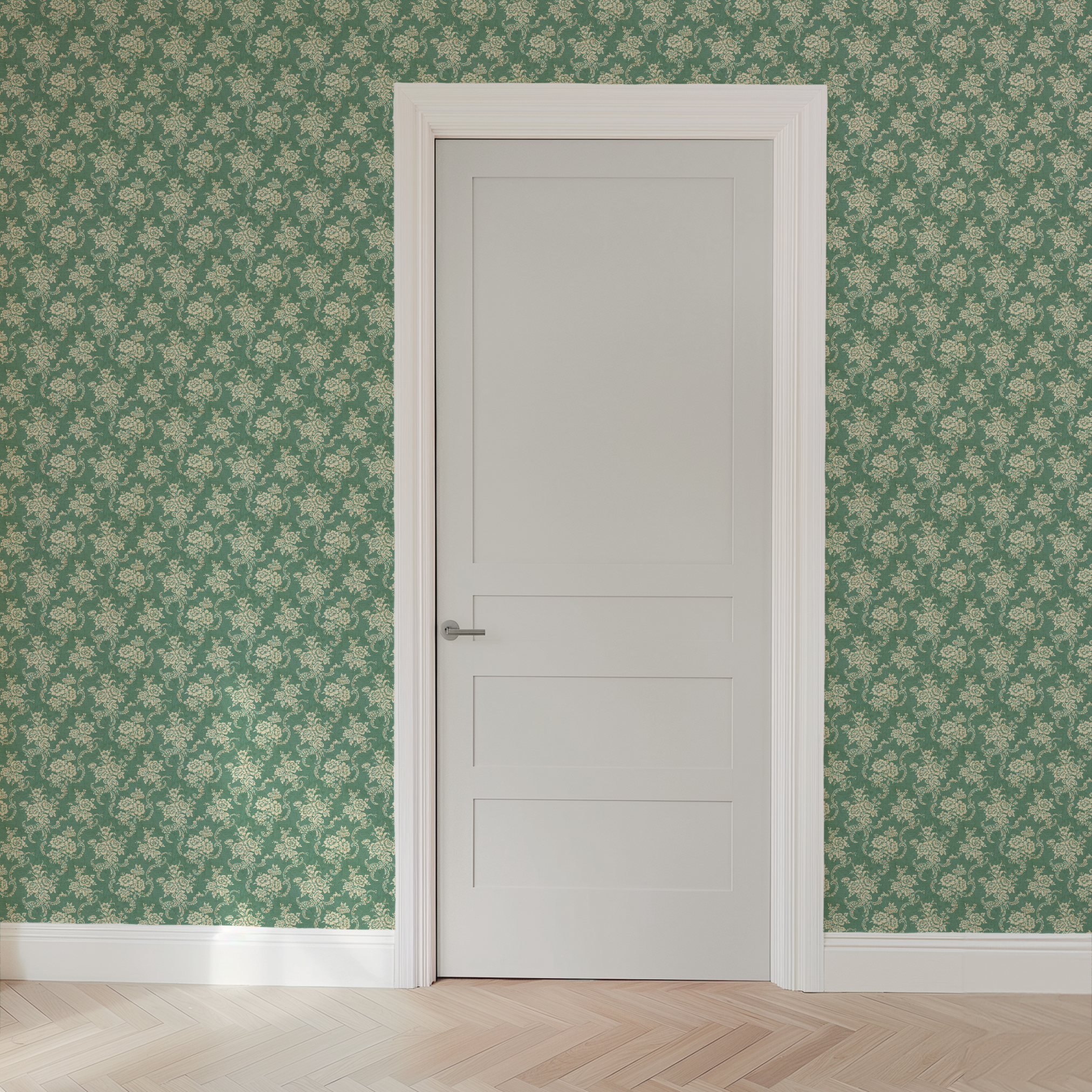 wallpaper door mockup
