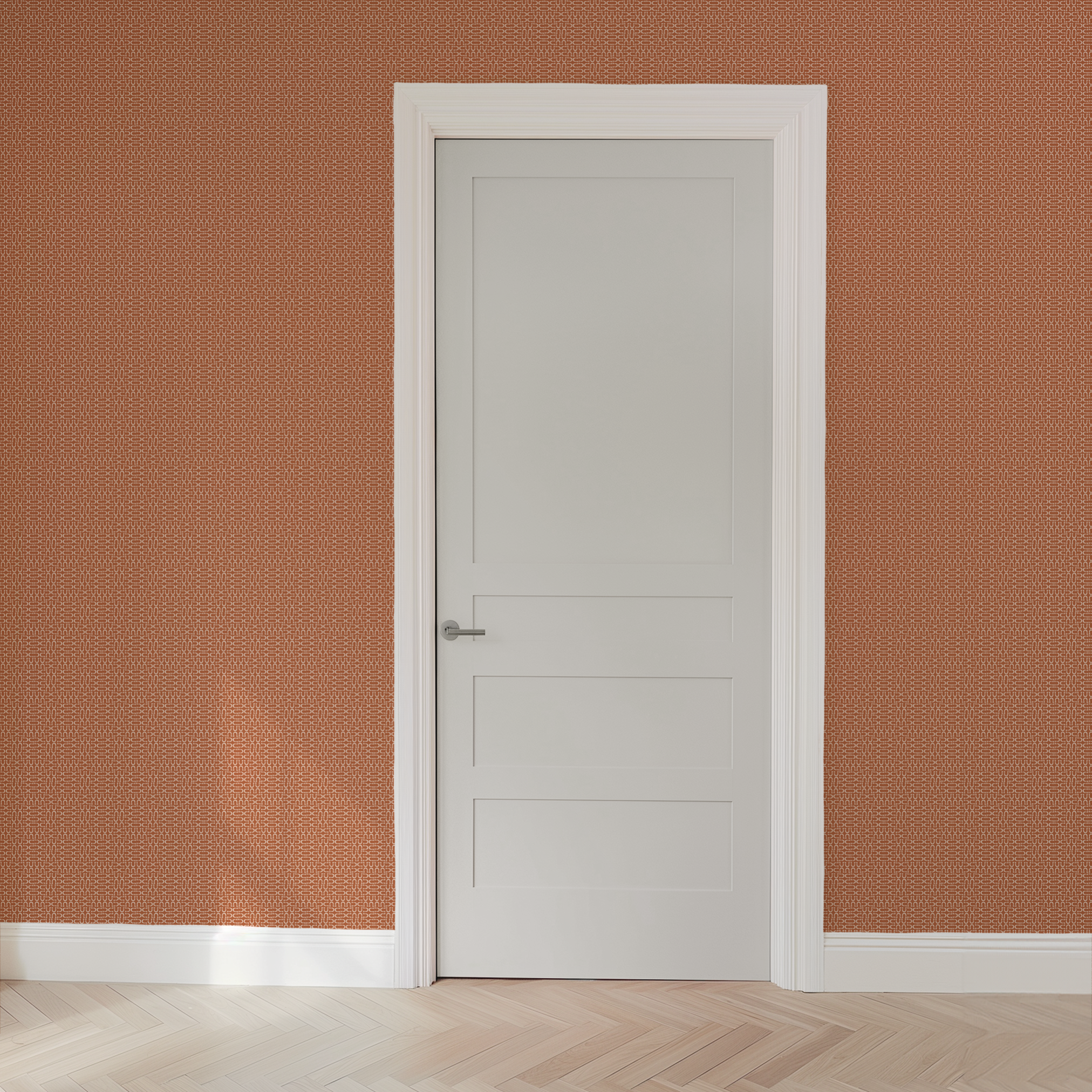 wallpaper door mockup