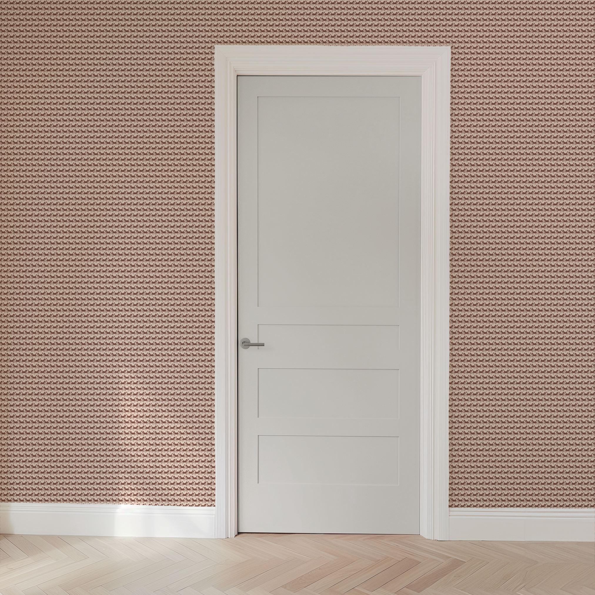 wallpaper door mockup