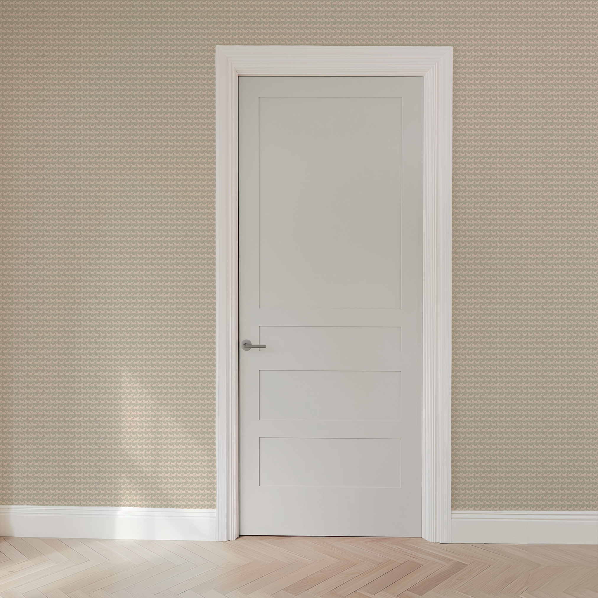 wallpaper door mockup