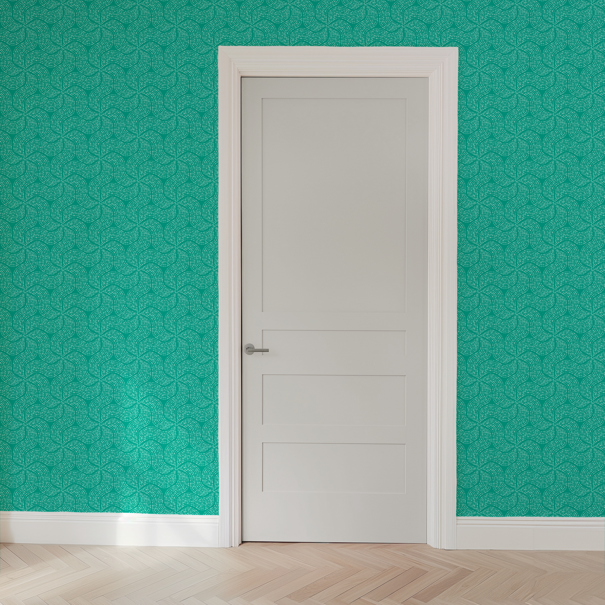 wallpaper door mockup