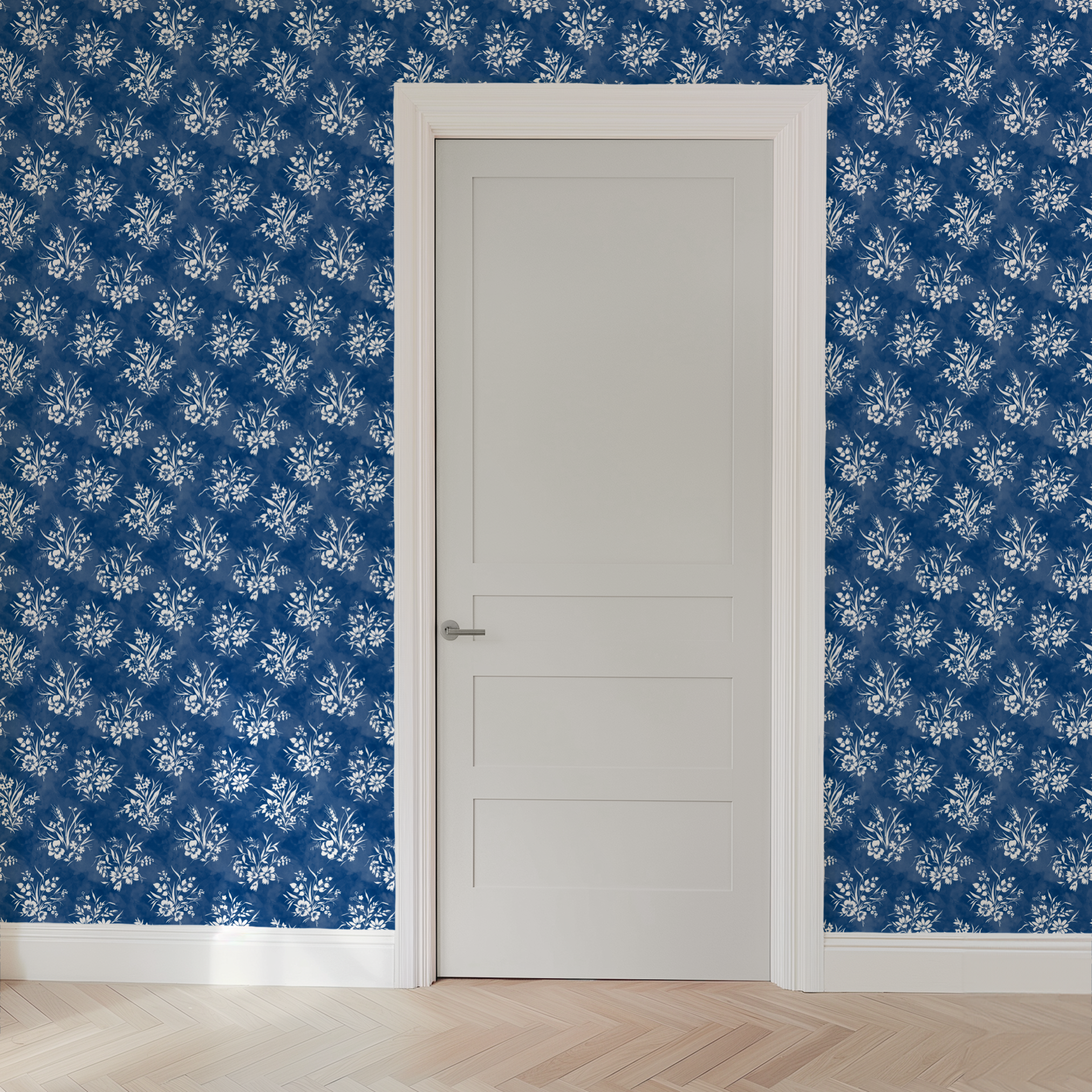 wallpaper door mockup
