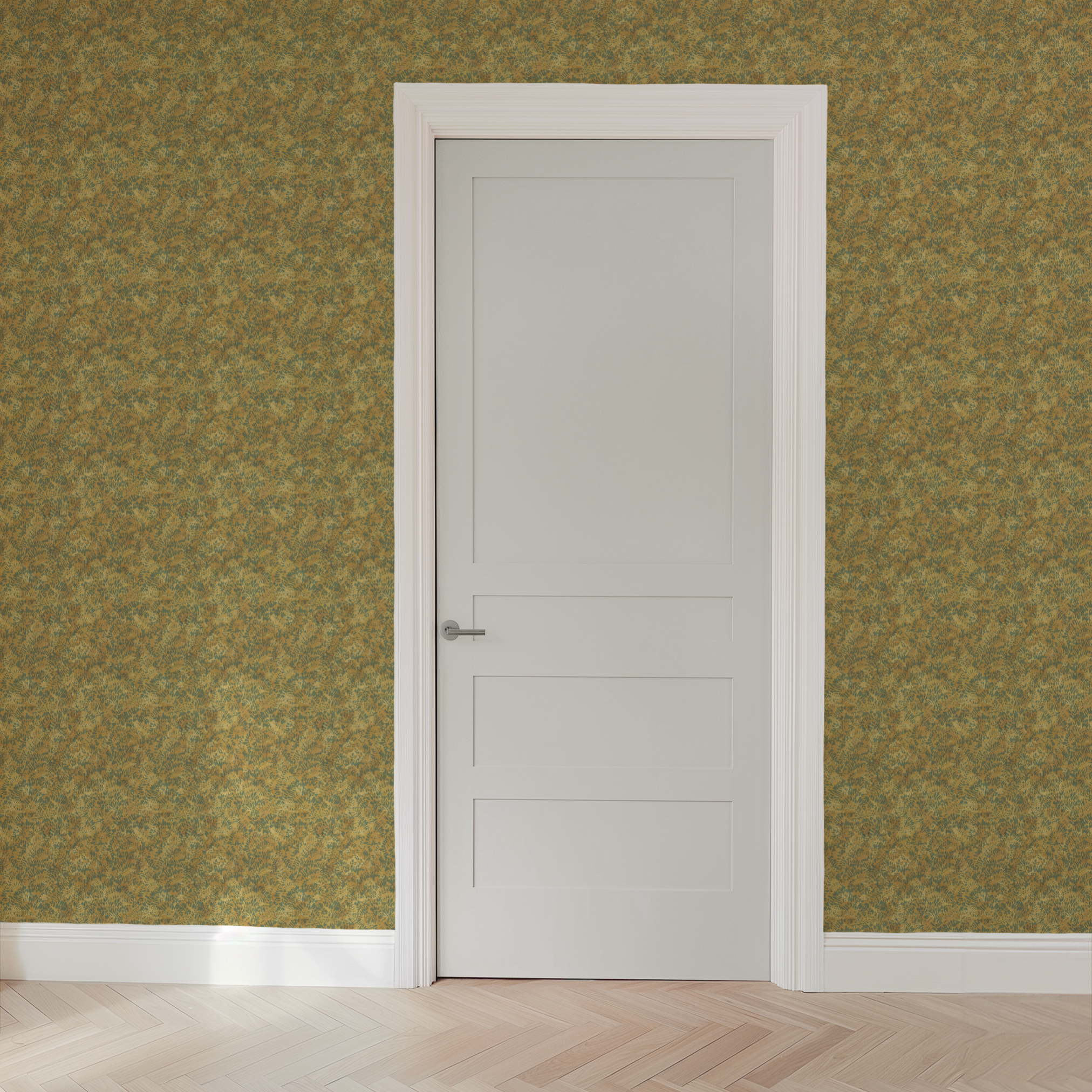 wallpaper door mockup