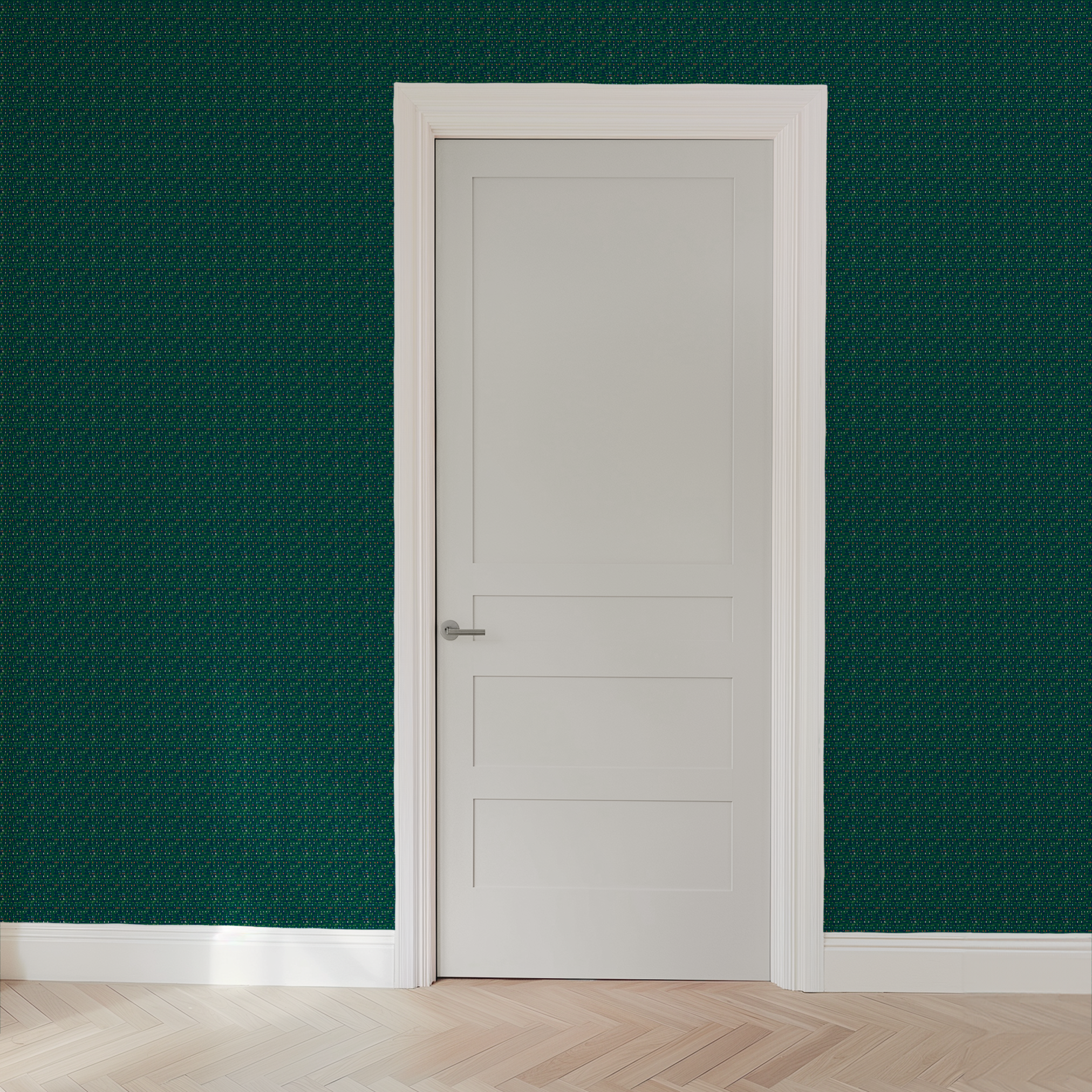 wallpaper door mockup