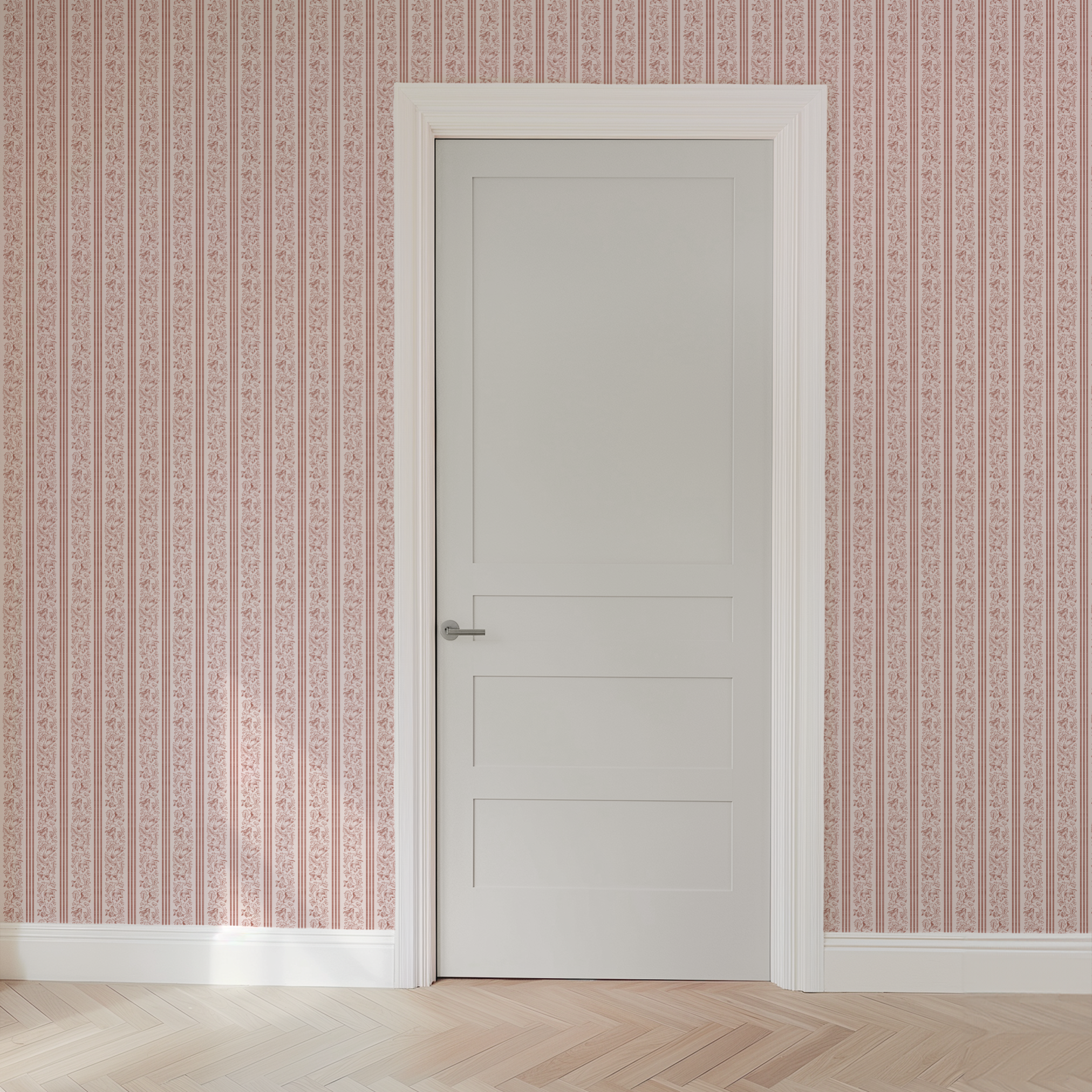 wallpaper door mockup