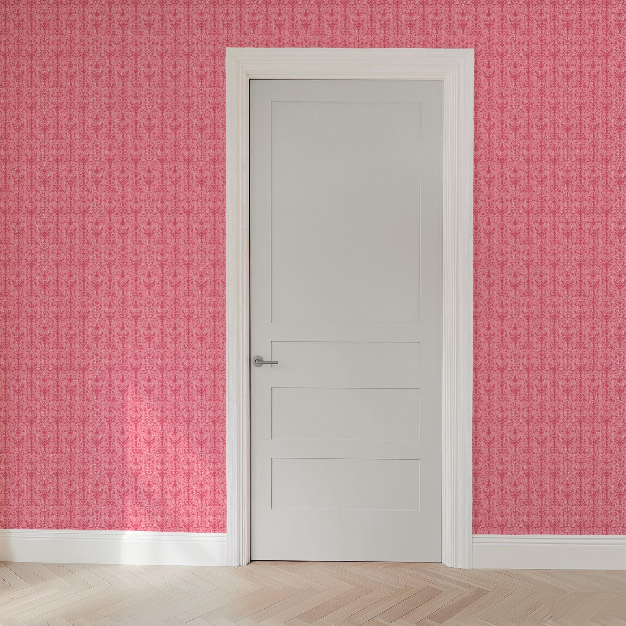 wallpaper door mockup