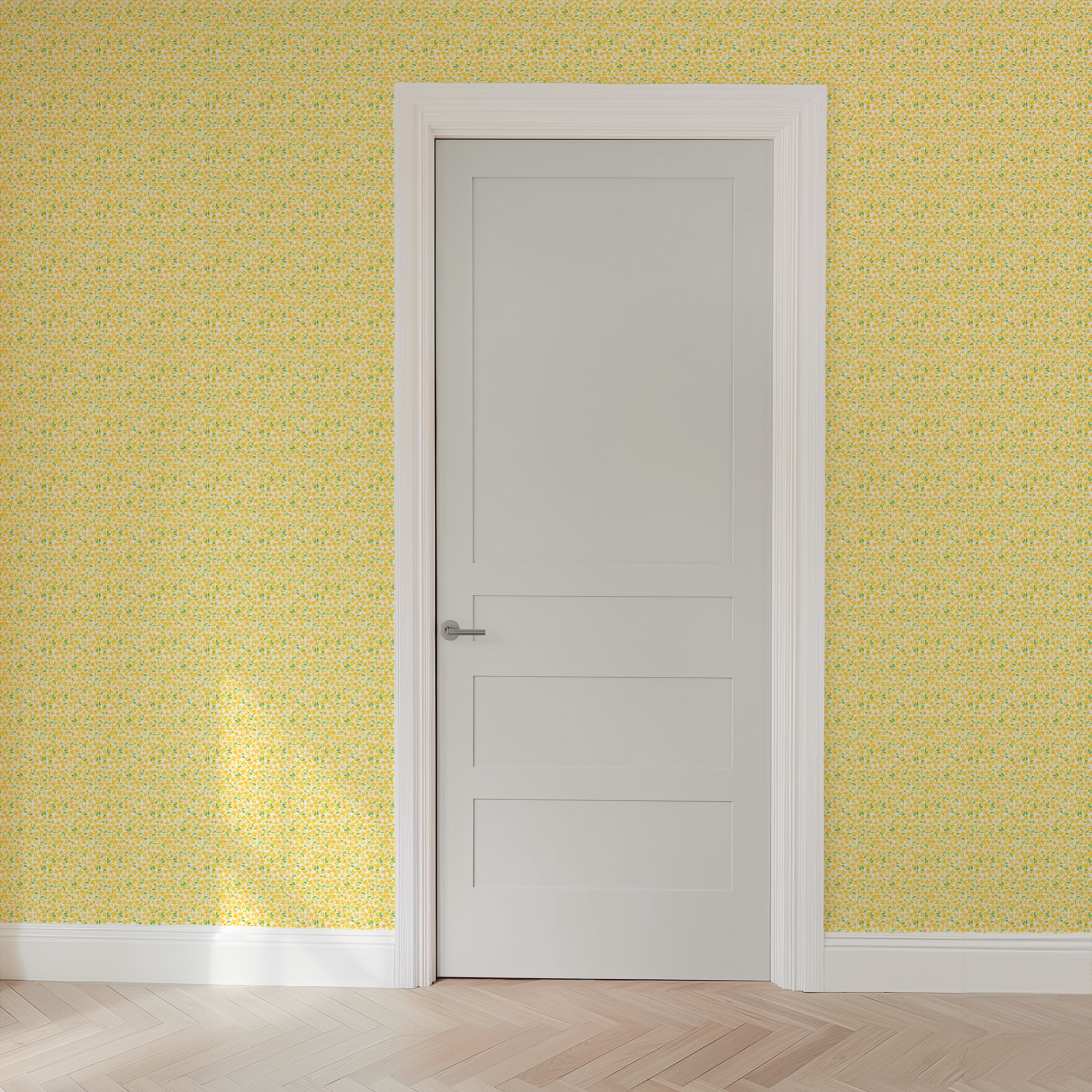 wallpaper door mockup