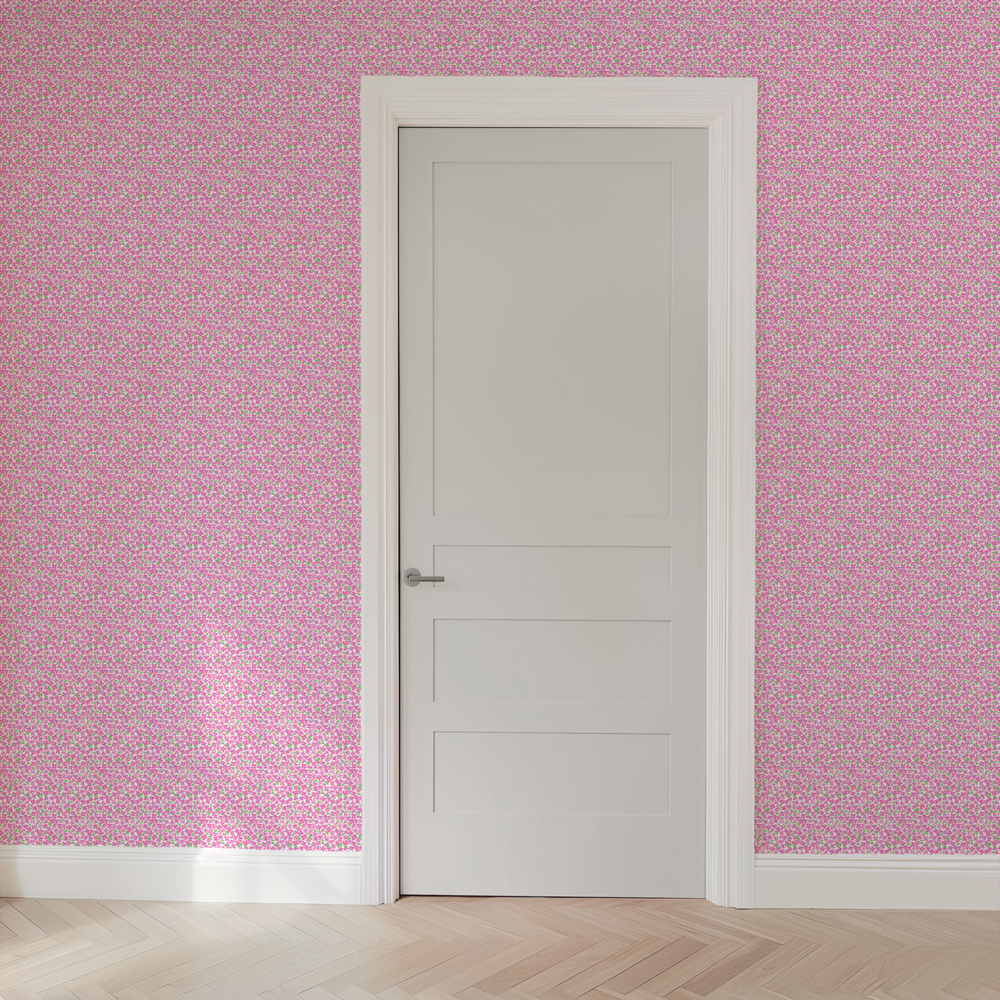 wallpaper door mockup
