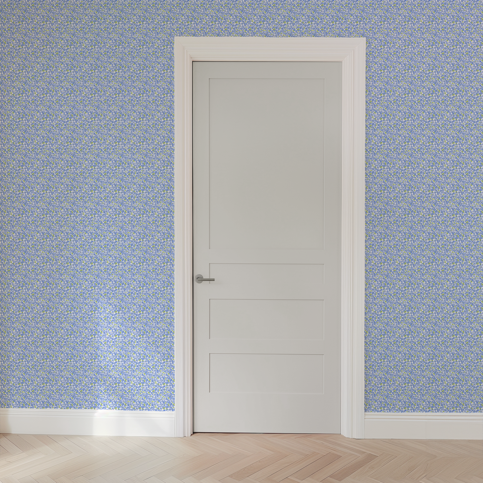 wallpaper door mockup