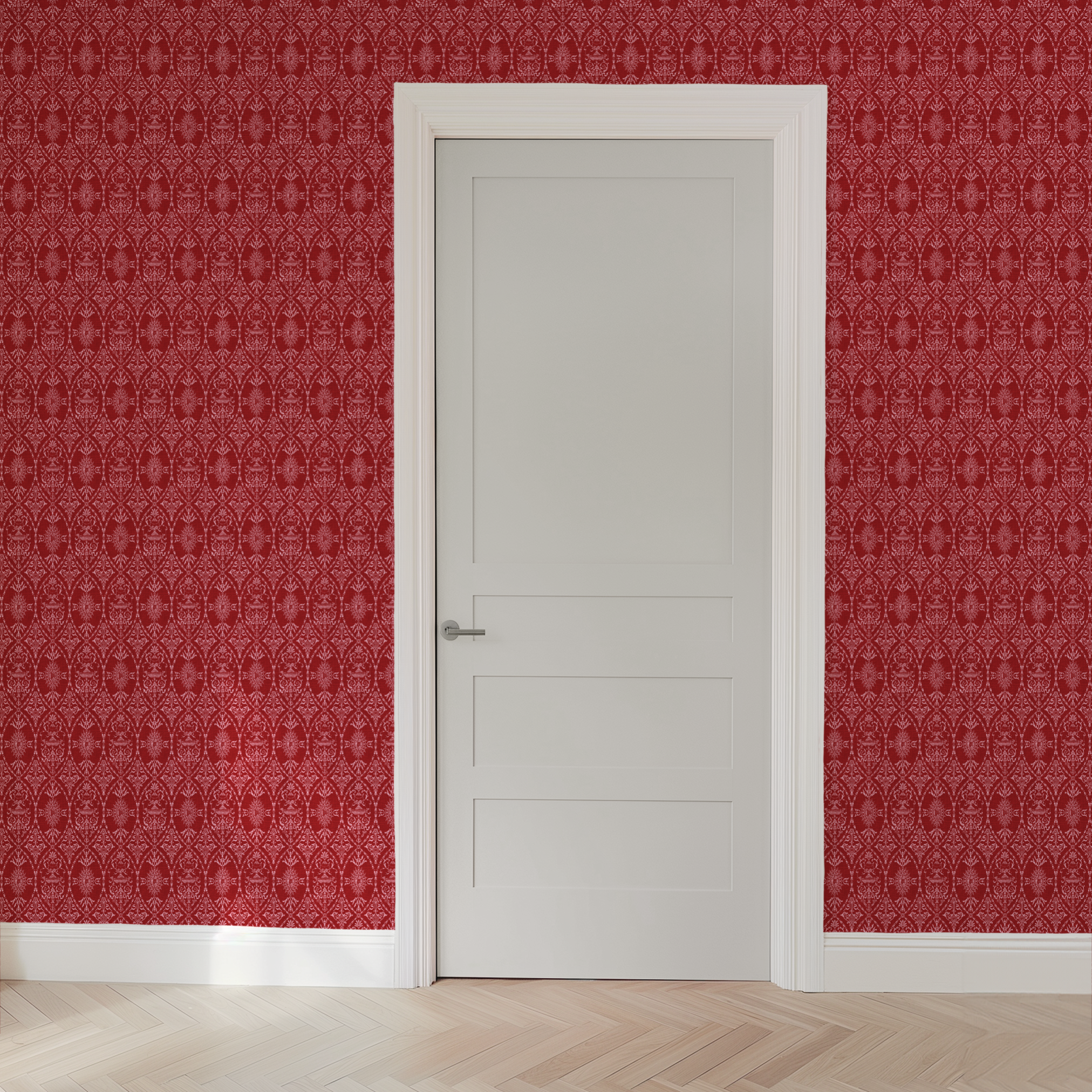 wallpaper door mockup