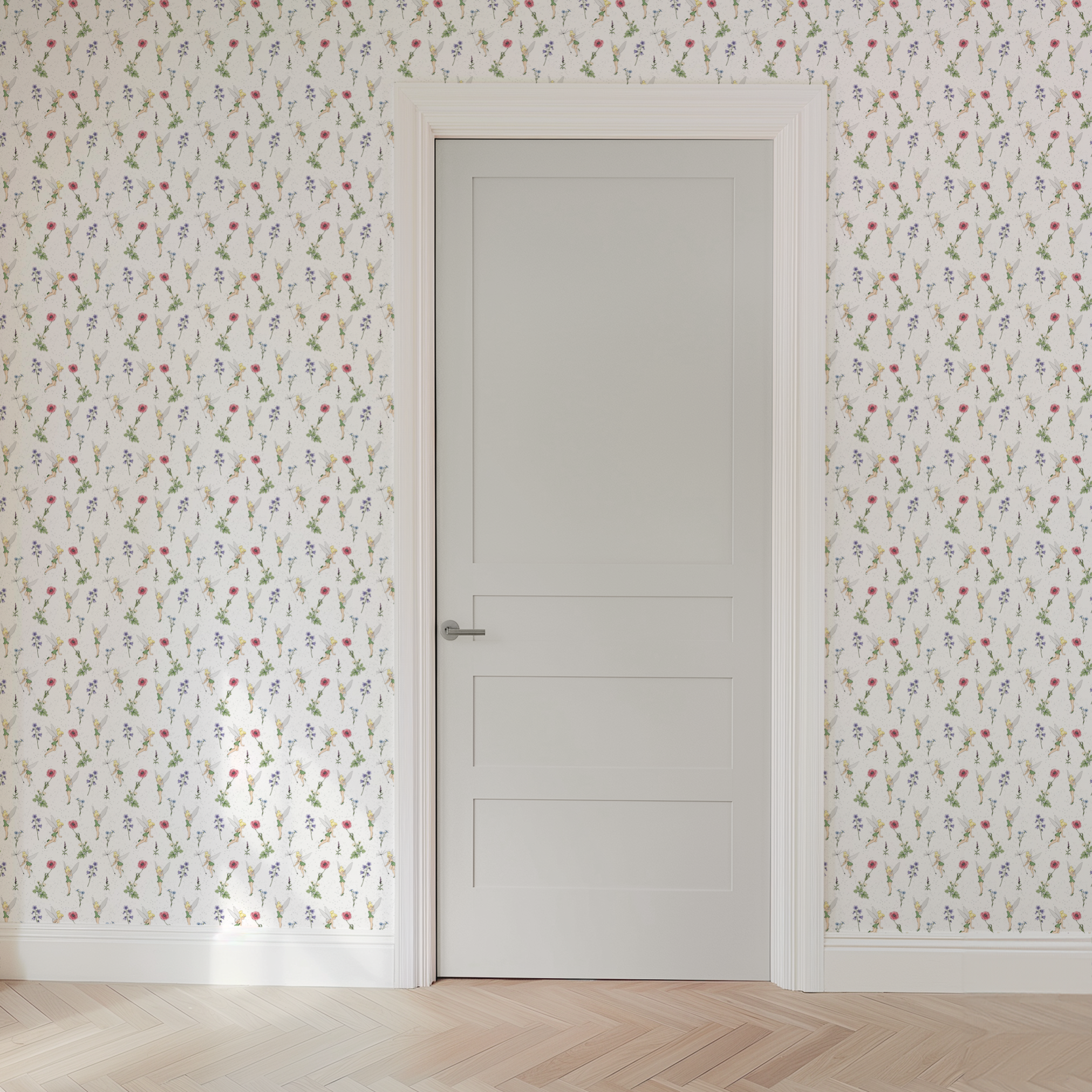 wallpaper door mockup
