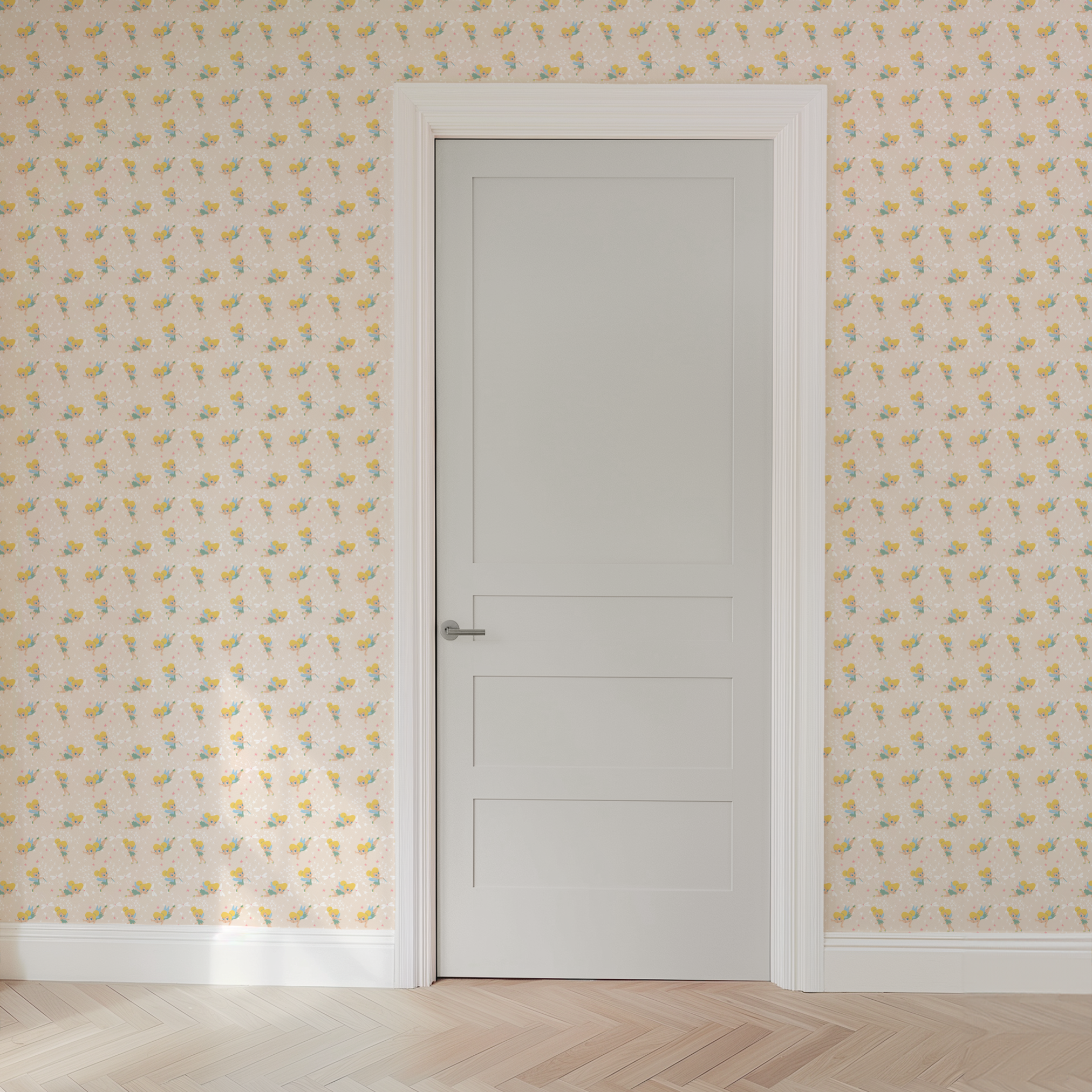 wallpaper door mockup