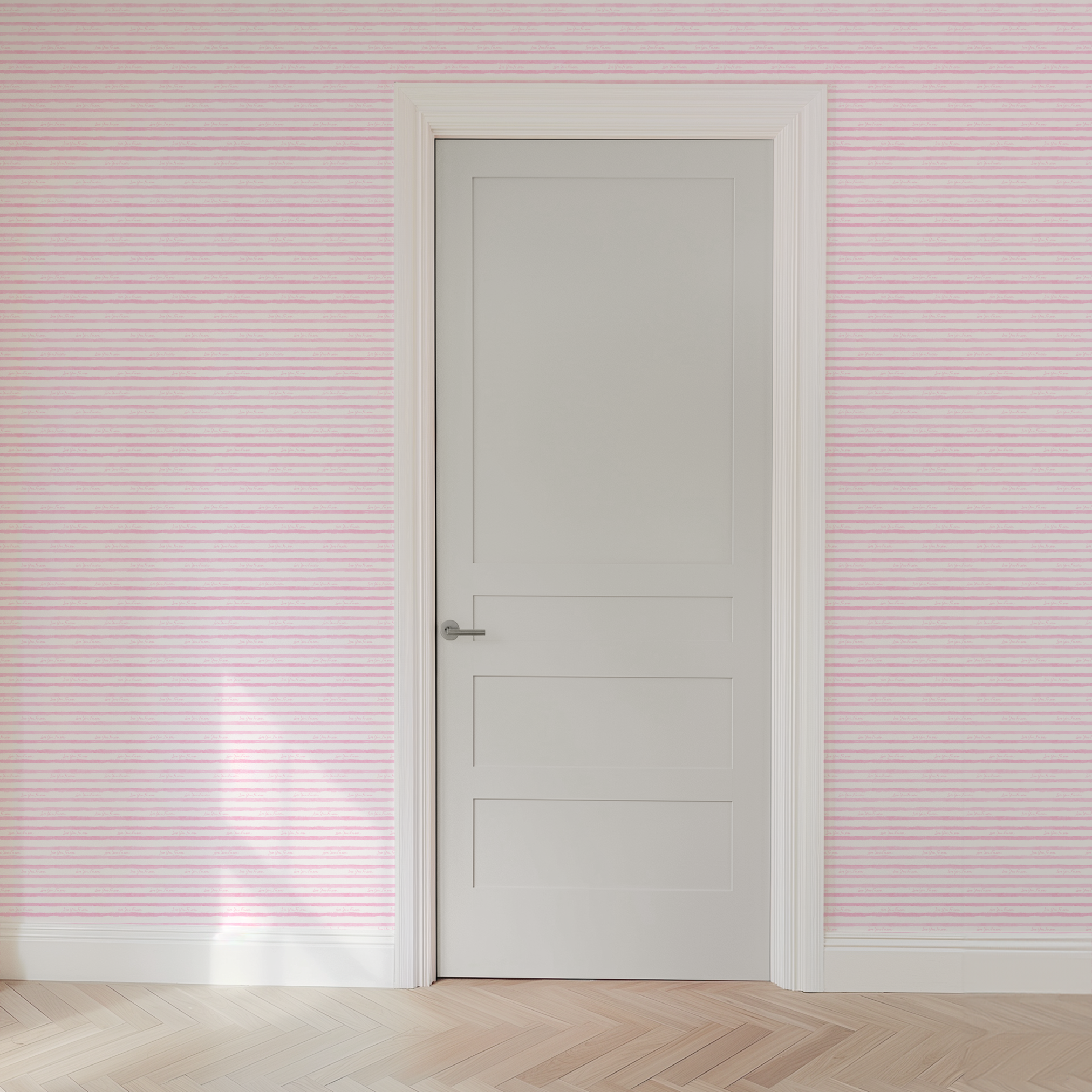 wallpaper door mockup