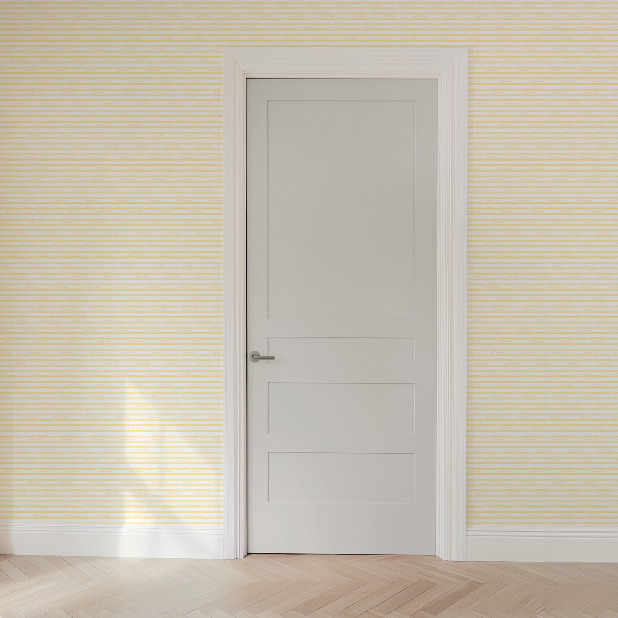 wallpaper door mockup