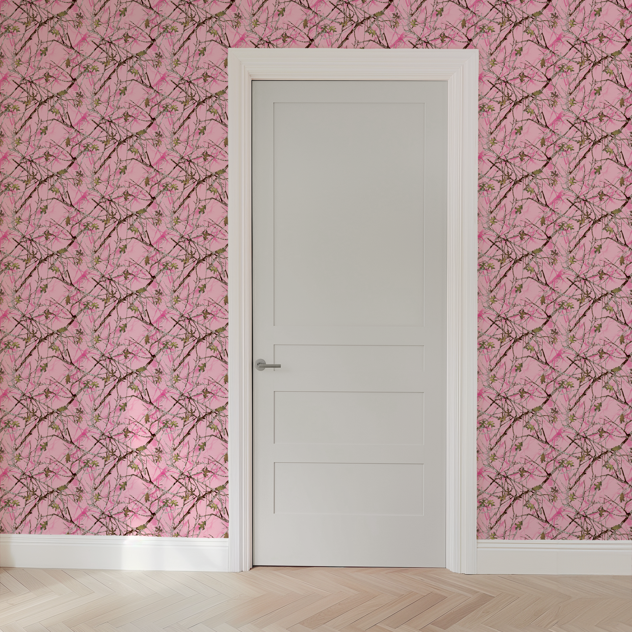 wallpaper door mockup