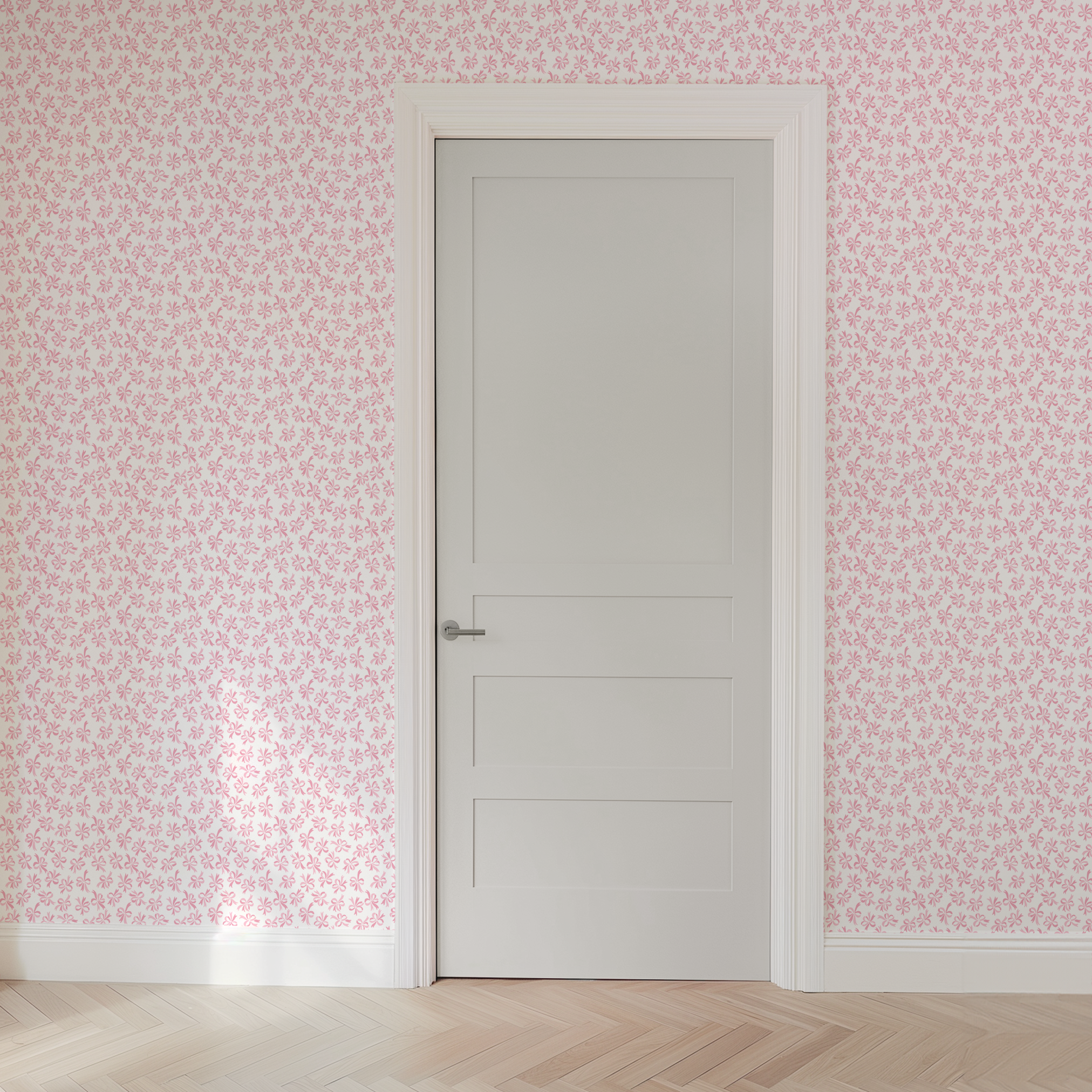 wallpaper door mockup