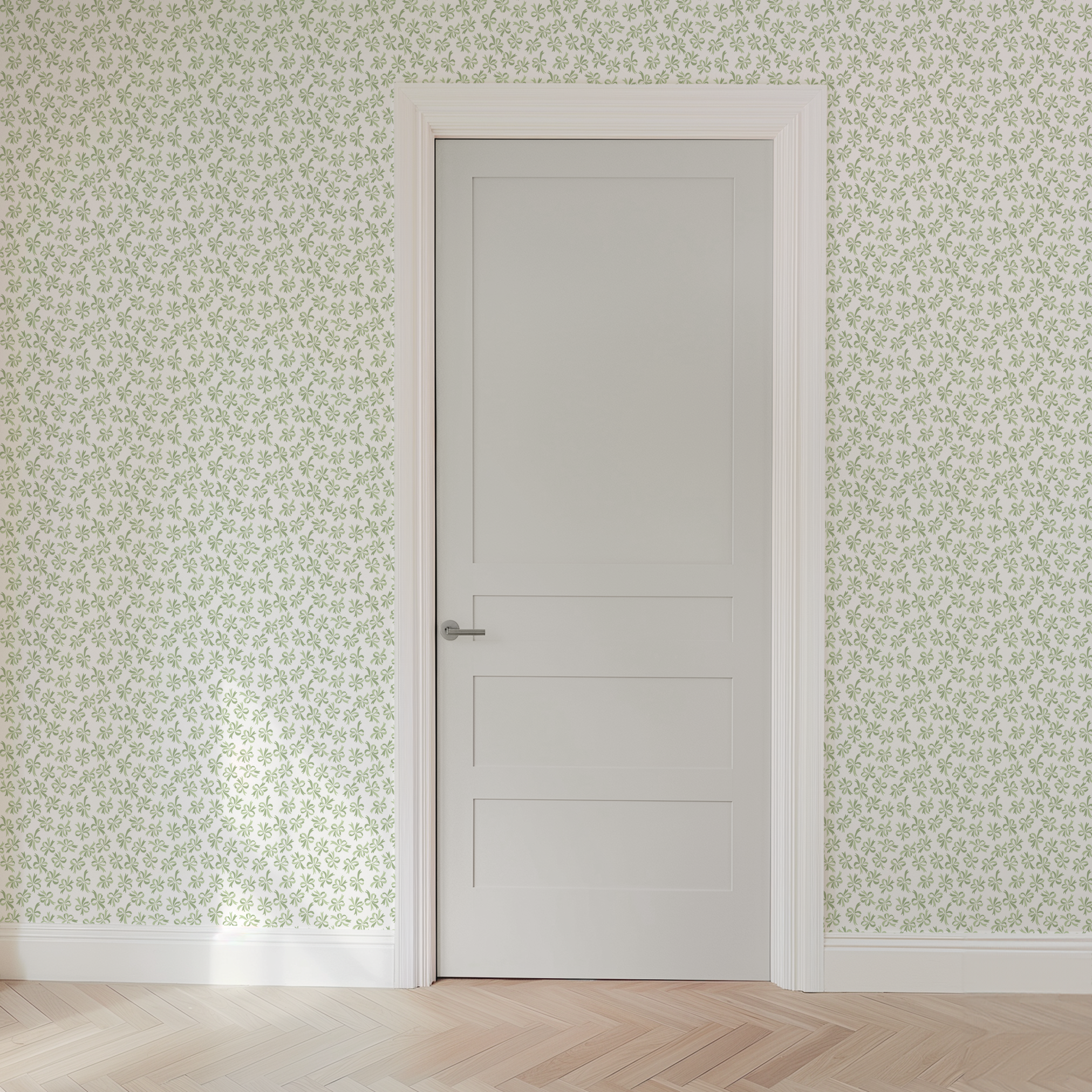wallpaper door mockup