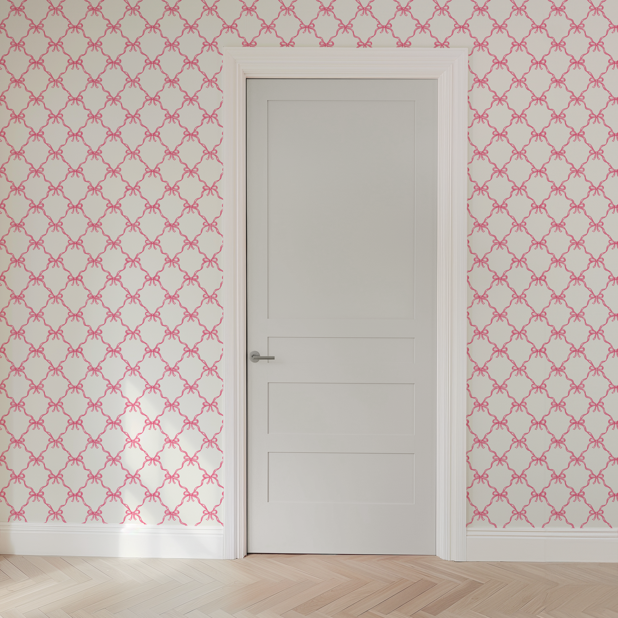 wallpaper door mockup