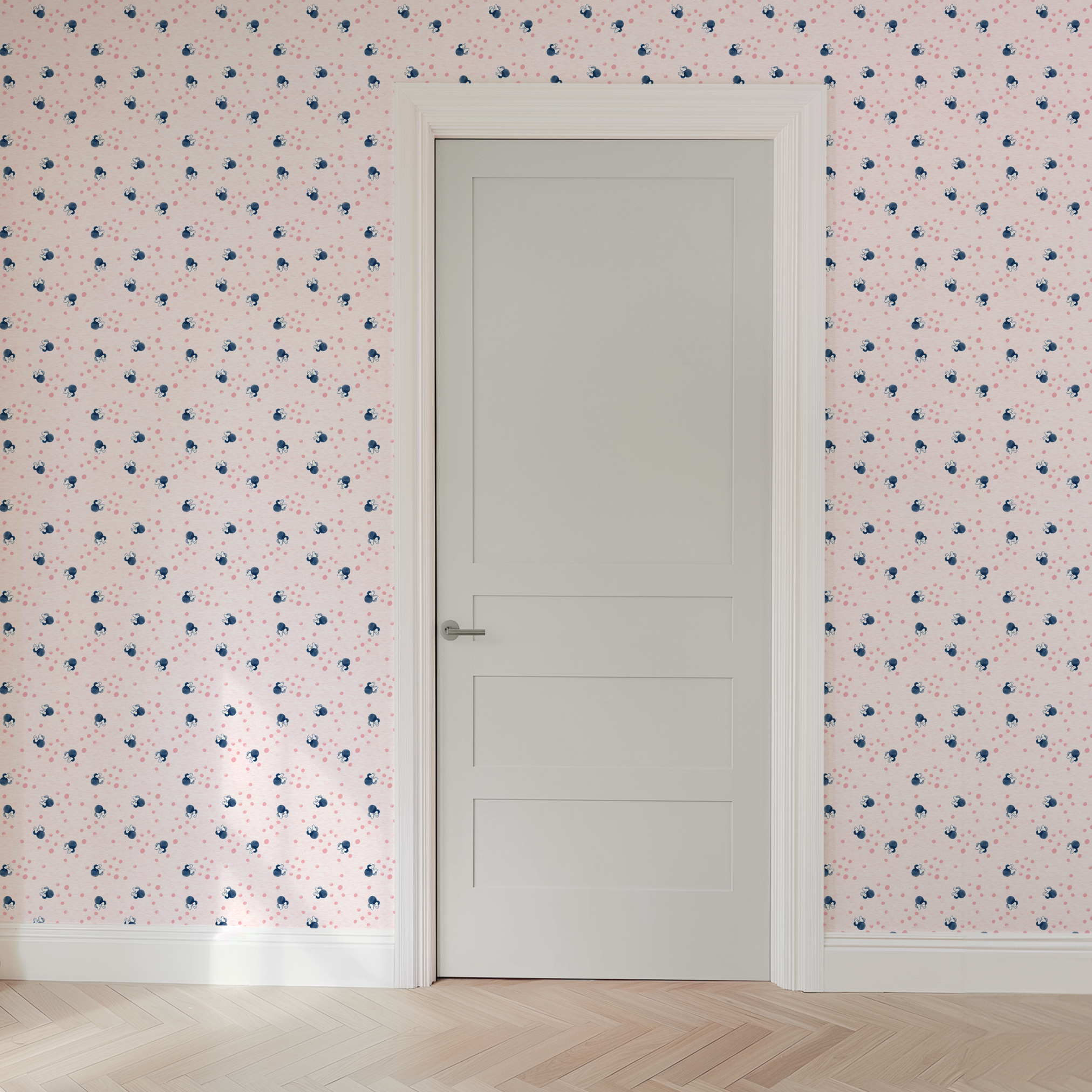 wallpaper door mockup