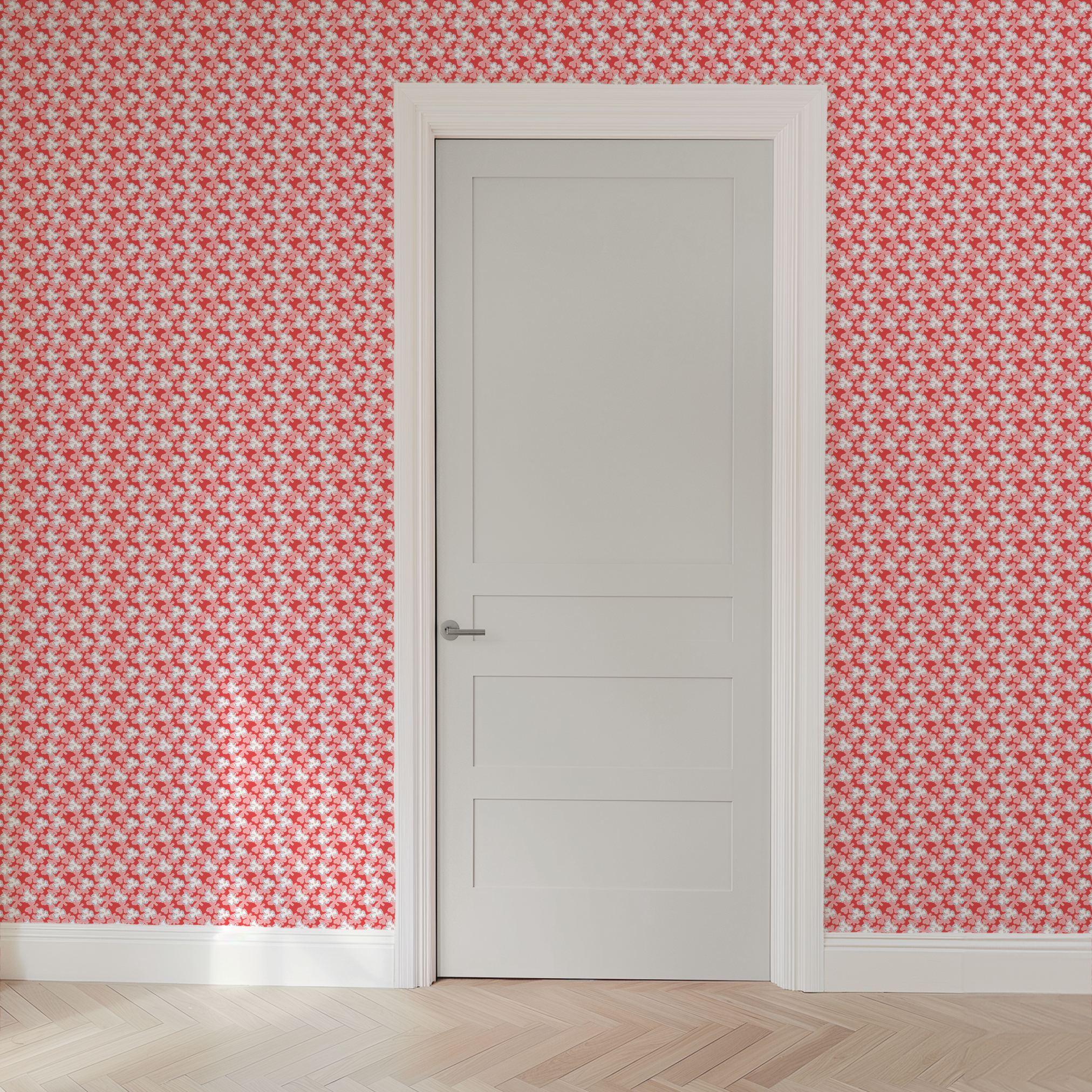 wallpaper door mockup