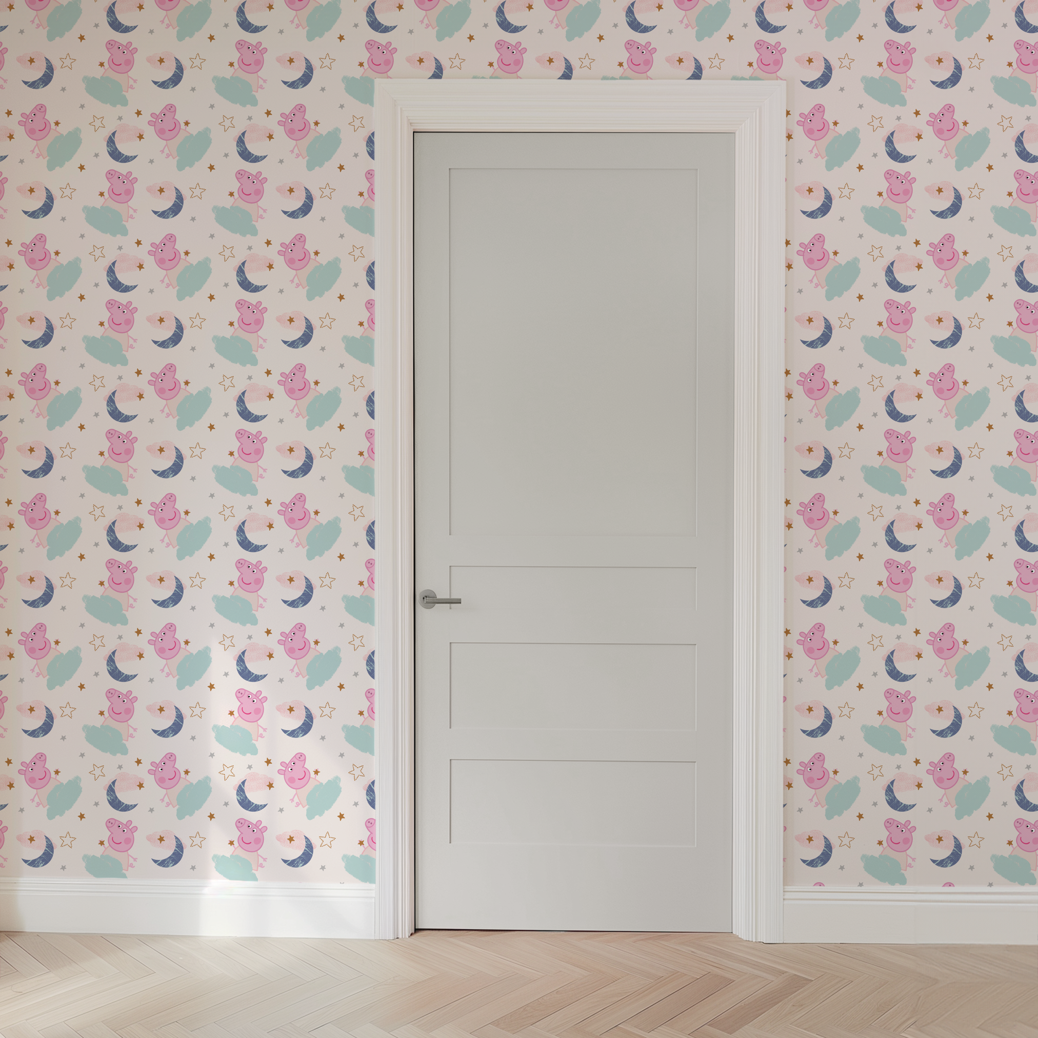 wallpaper door mockup