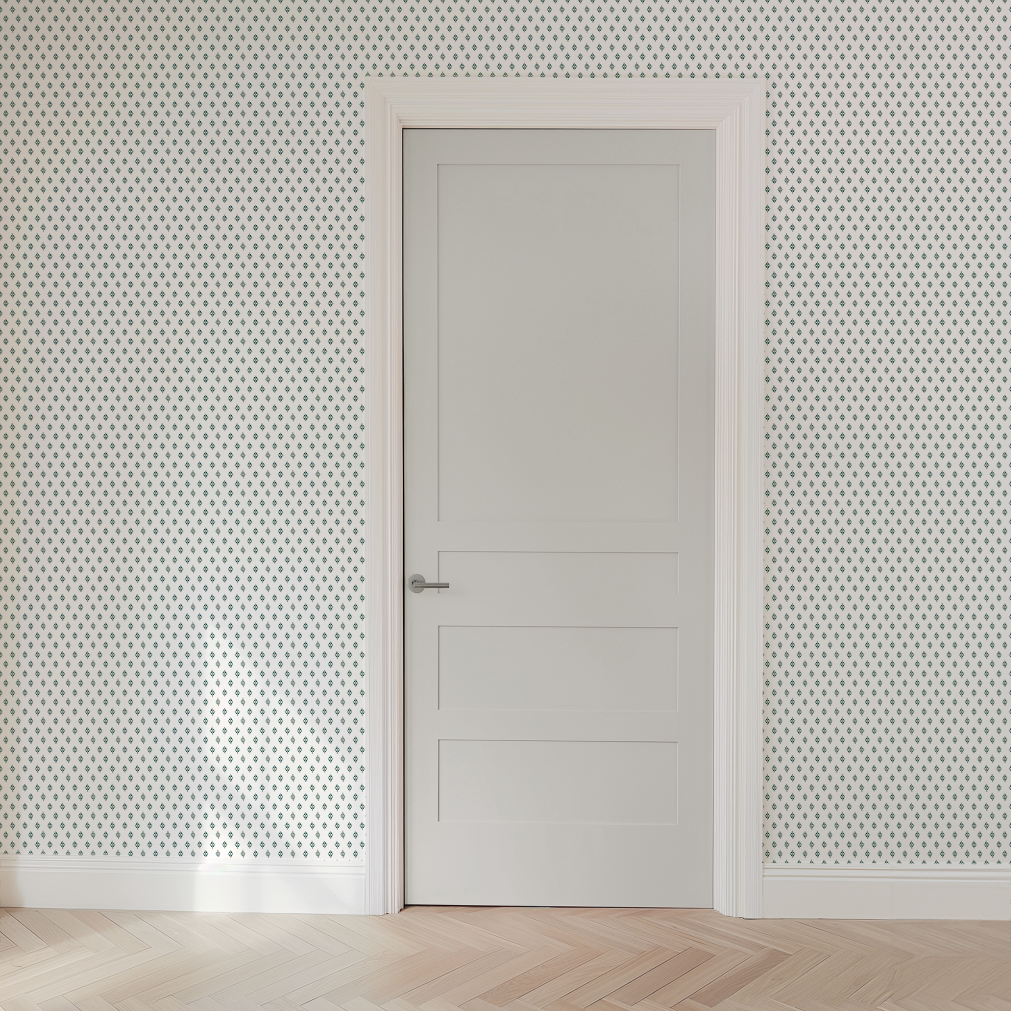 wallpaper door mockup